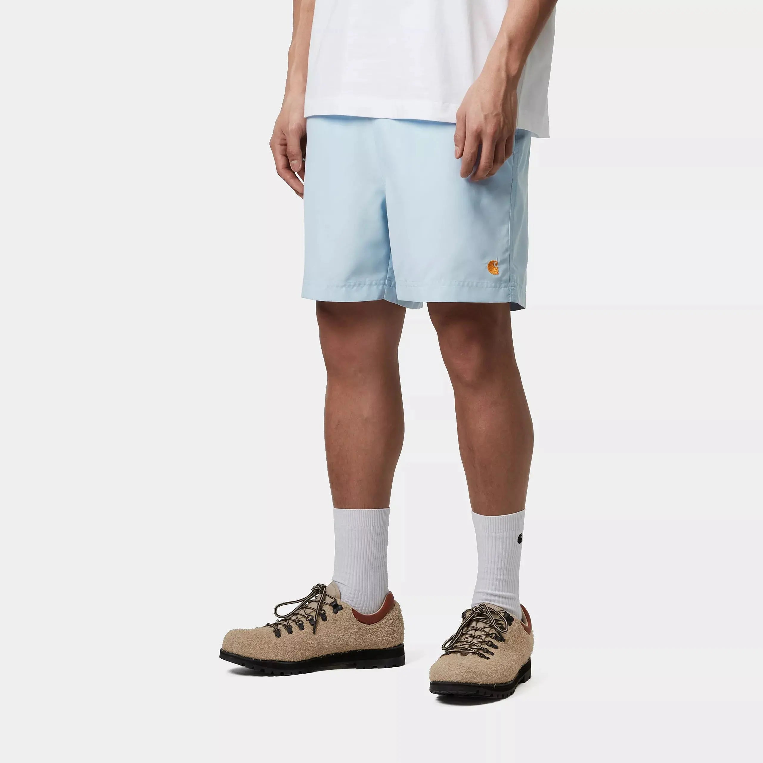 CARHARTT WIP -  SHORT DE BAIN CHASE - AIR SKY -  Klubb