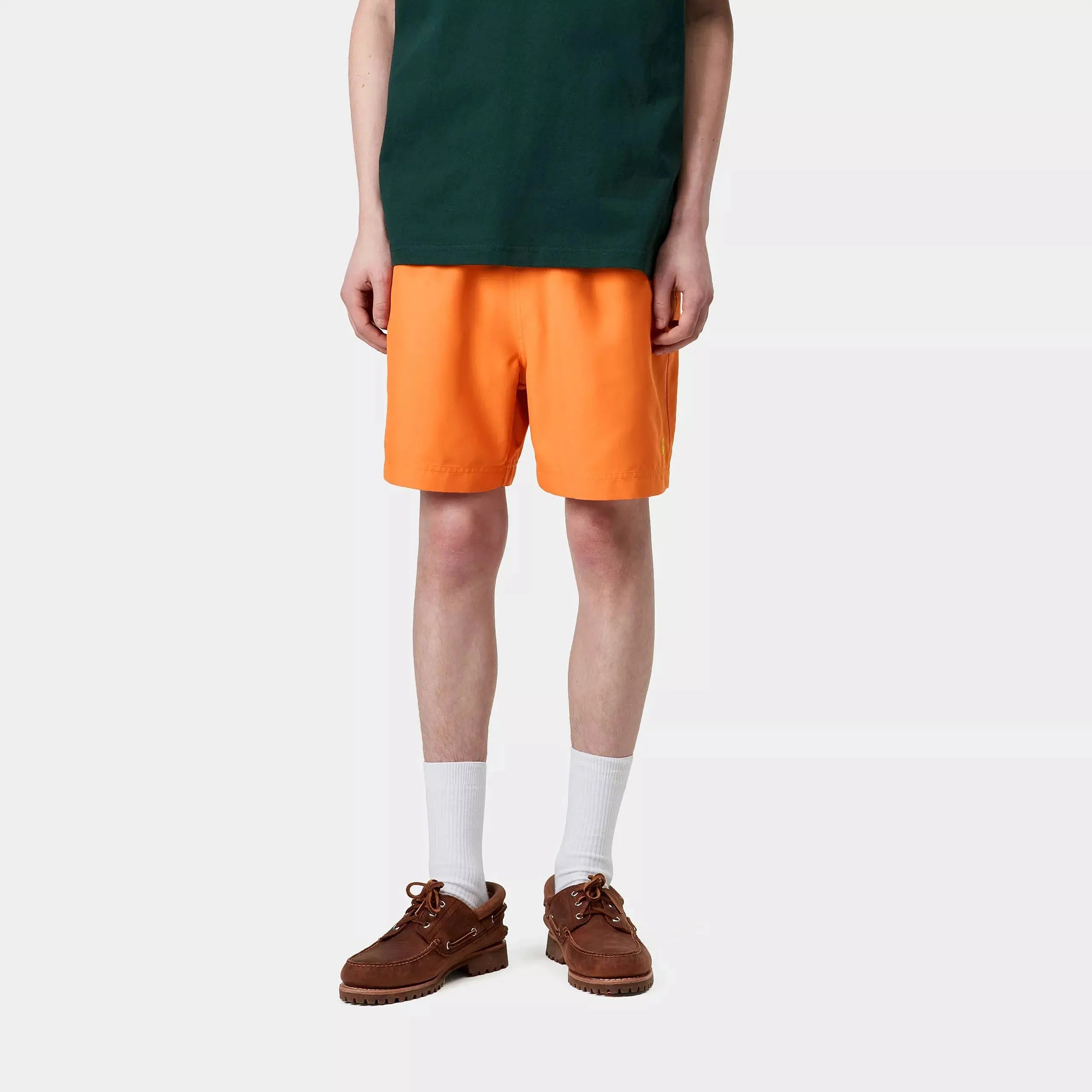 CARHARTT WIP -  SHORT DE BAIN CHASE - PUMPKIN -  Klubb