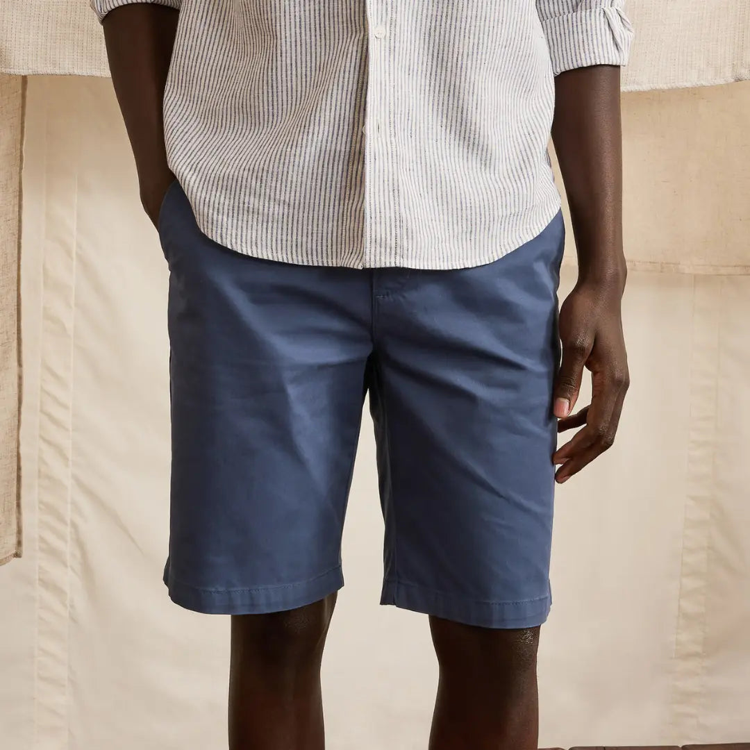 Short Saulieu - Bleu Marine - Faguo - détail 2