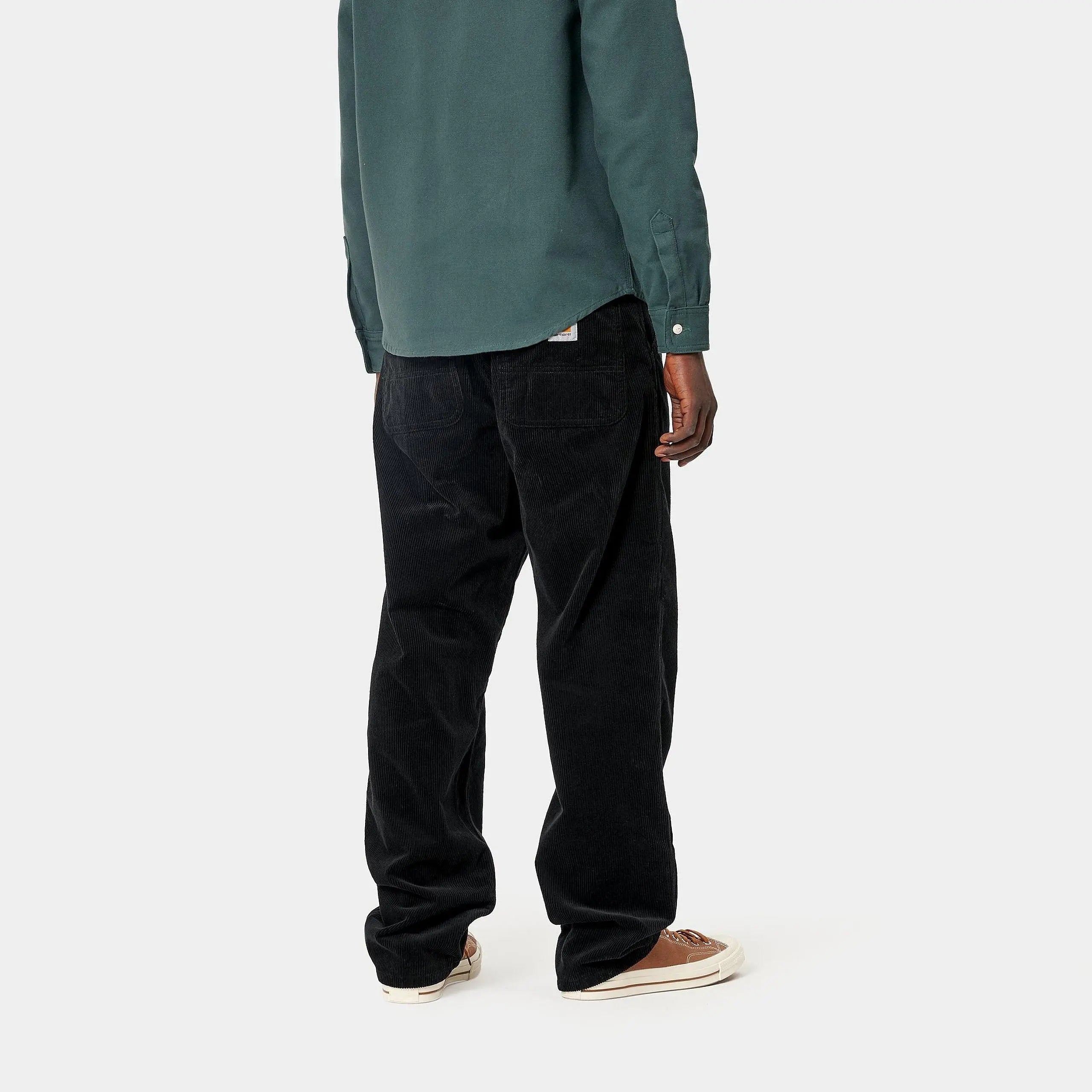 SIMPLE PANT VELOURS - NOIR CARHARTT WIP -  Klubb