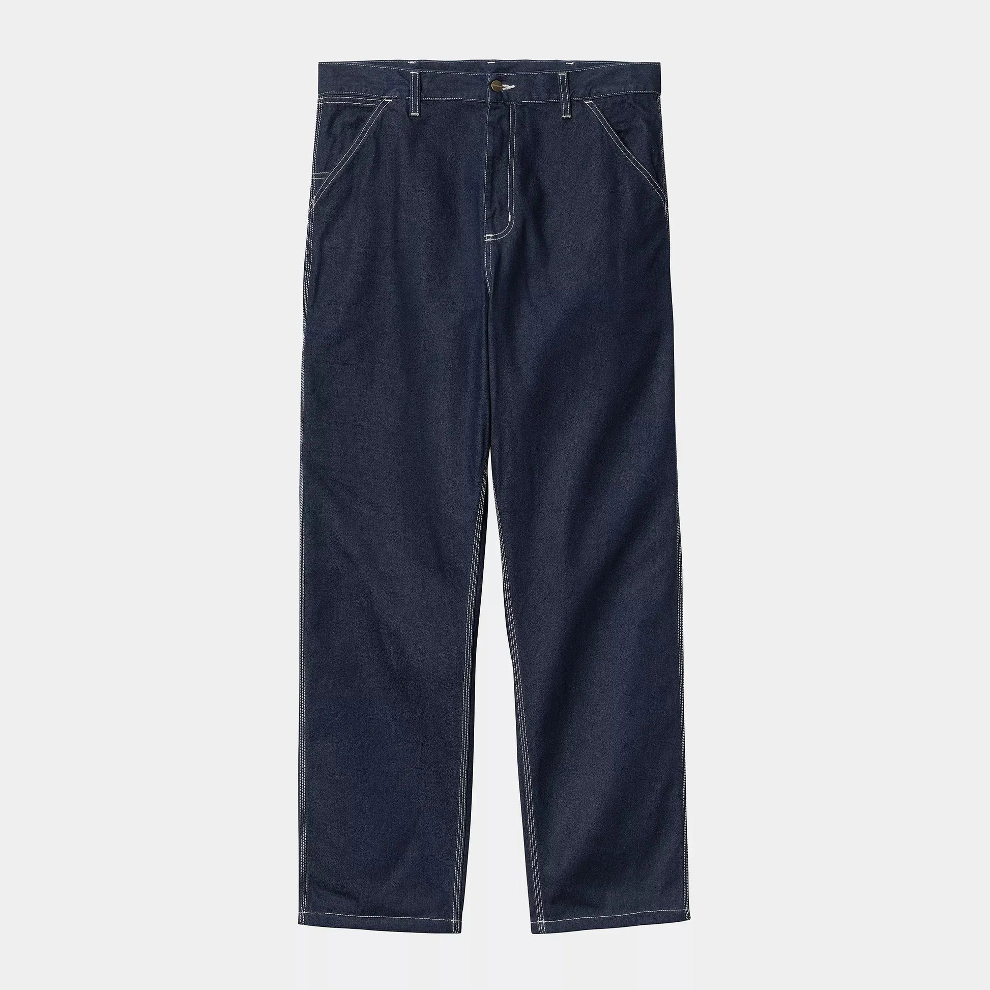 SINGLE KNEE PANT - BLUE RINSED CARHARTT WIP -  Klubb