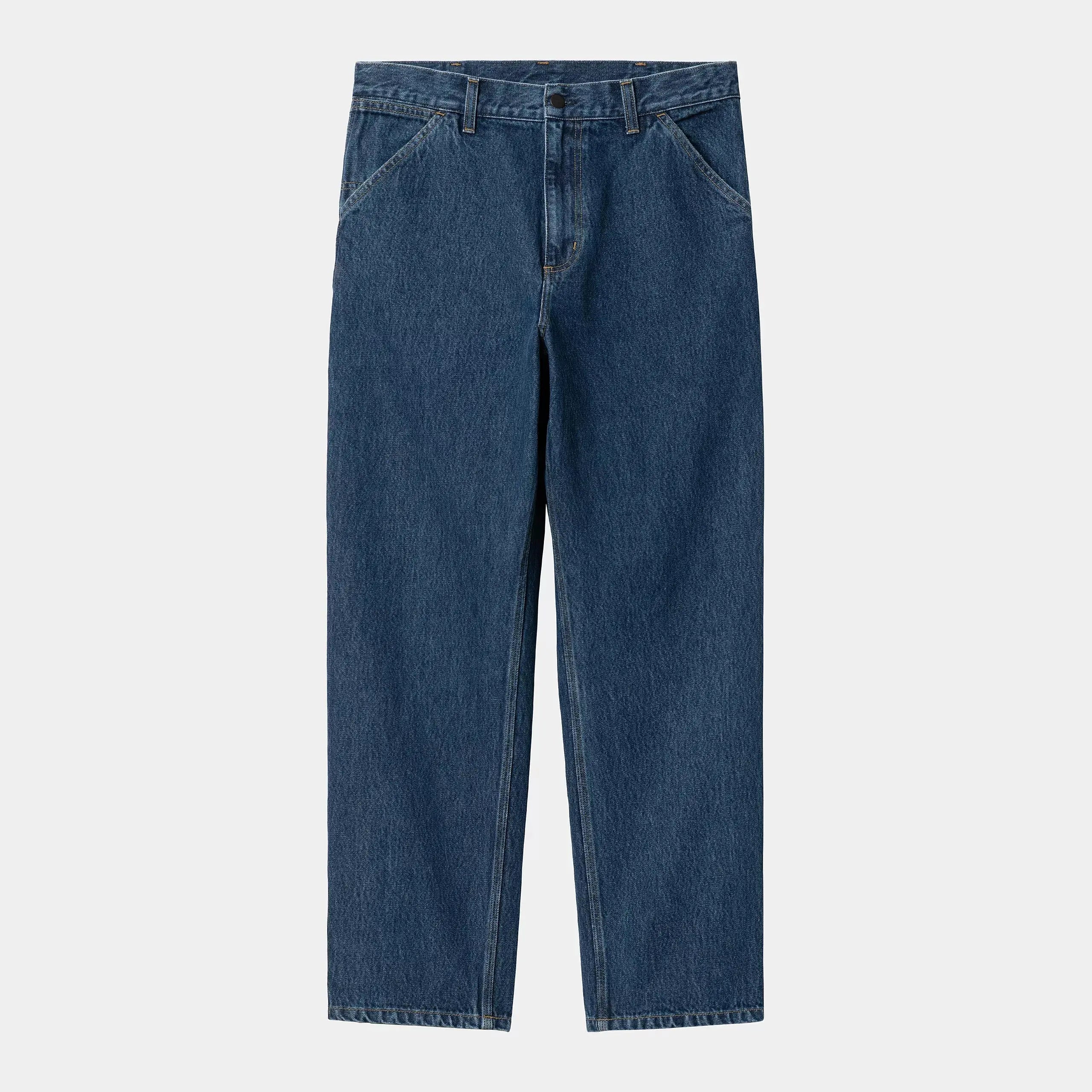SINGLE KNEE PANT - BLUE STONE WASHED CARHARTT WIP -  Klubb