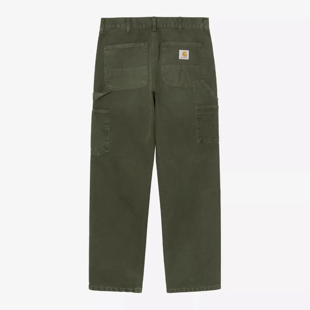 CARHARTT WIP -  SINGLE KNEE PANT OLIVE STONE CANVAS -  Klubb