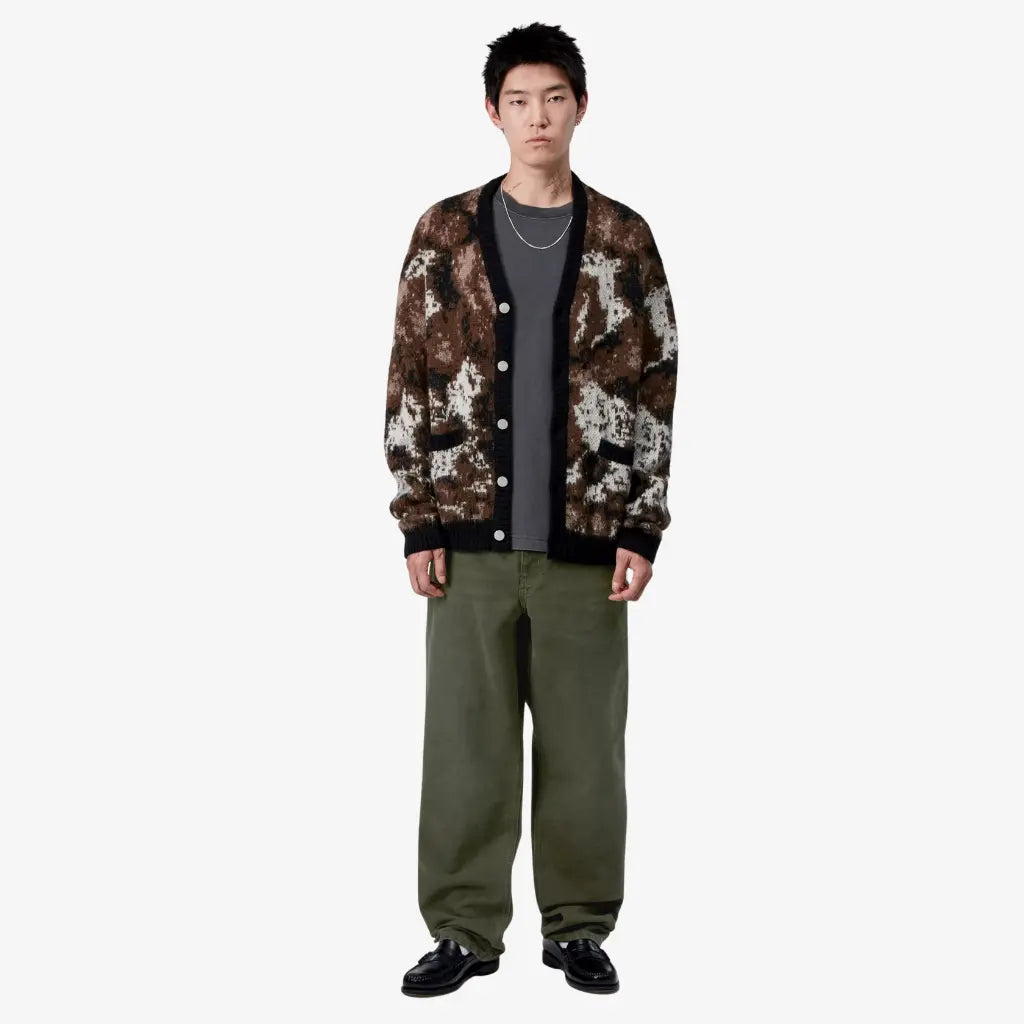 CARHARTT WIP -  SINGLE KNEE PANT OLIVE STONE CANVAS -  Klubb