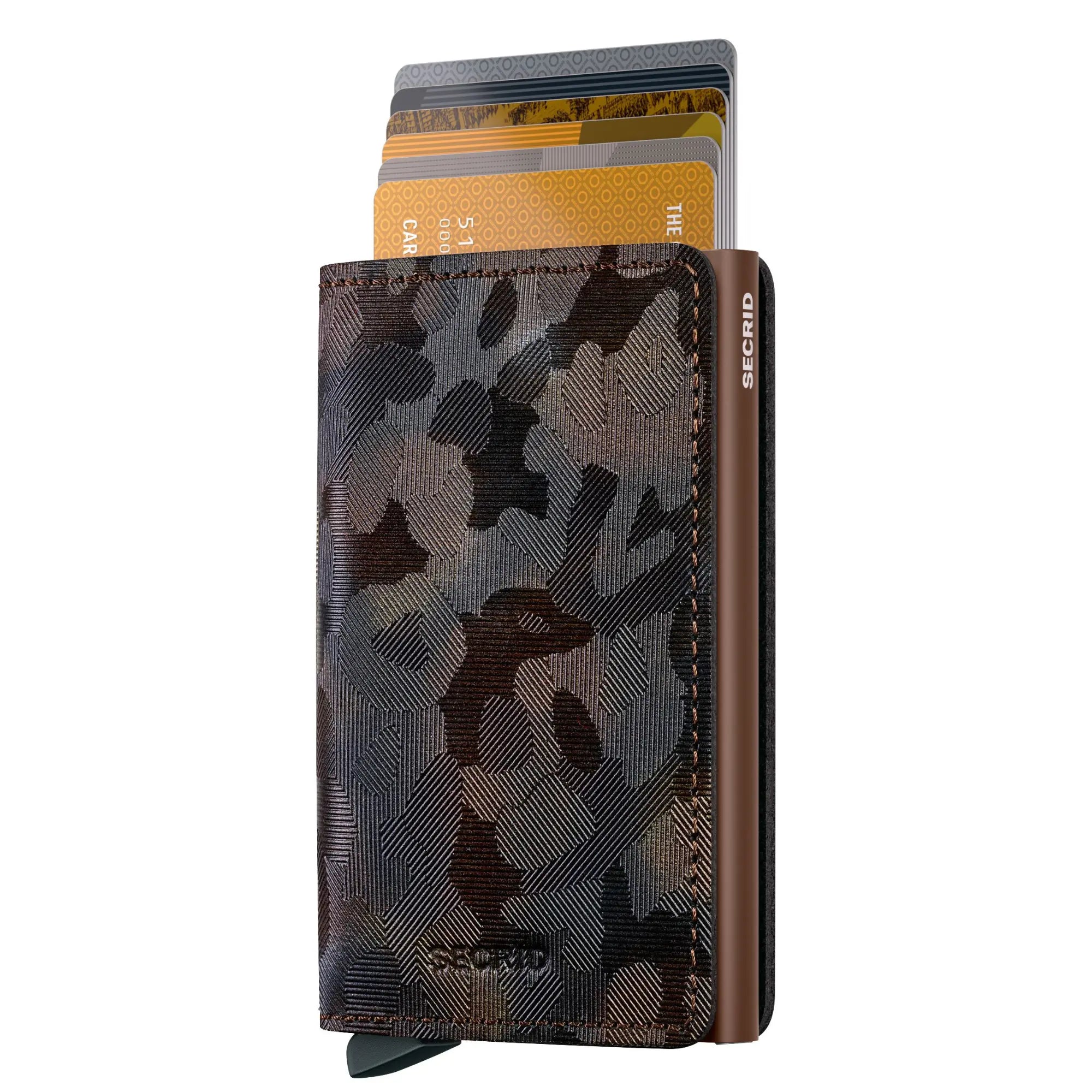 SLIMWALLET - JUNGLE BROWN