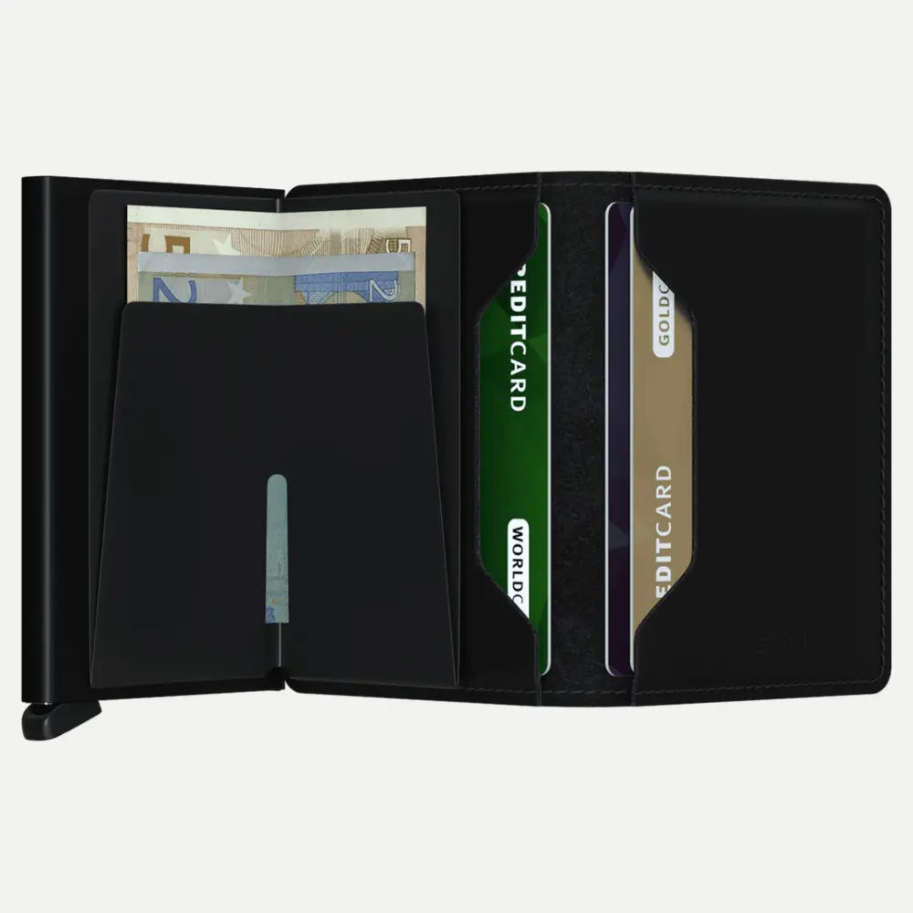 Slimwallet - Matte Black - Secrid - détail 3