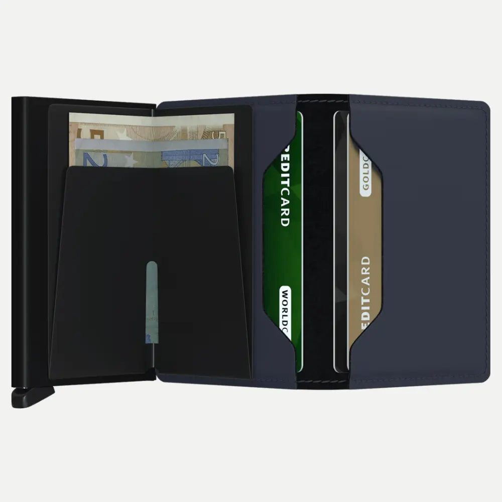 Slimwallet - Matte Nightblue - Secrid - détail 3