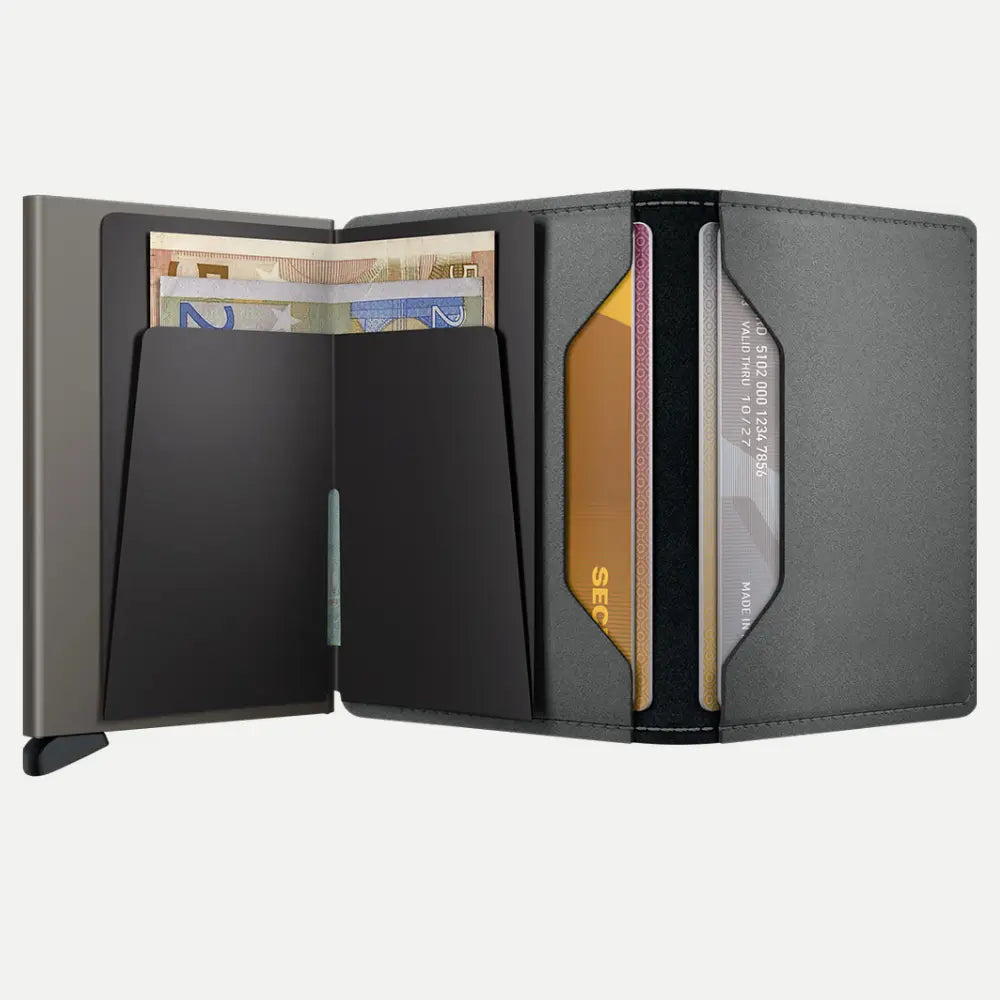 Slimwallet - Matte Satin Steel - Secrid - détail 3