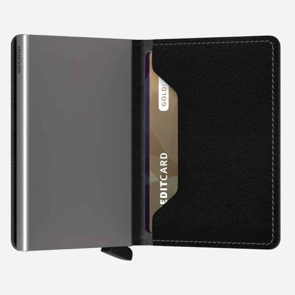 Slimwallet - Original Black - Secrid - détail 2