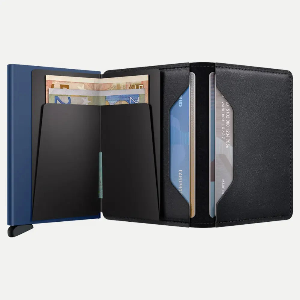 Slimwallet - Original Black et Navy - Secrid - détail 3