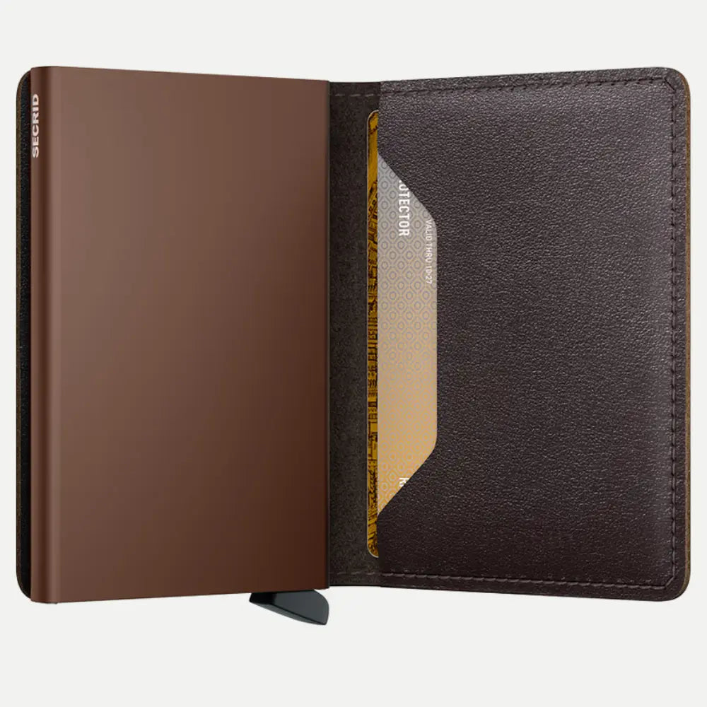 Slimwallet - Original Chocolate - Secrid - détail 2
