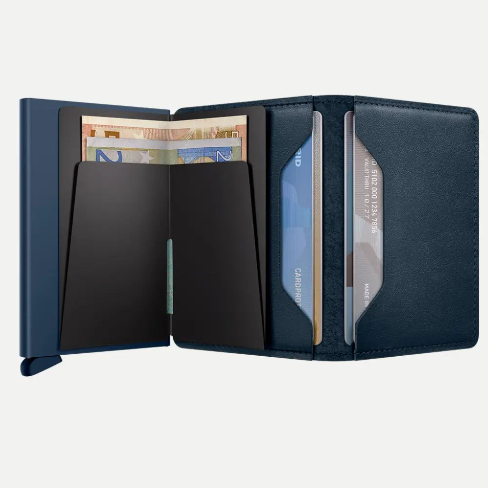 Slimwallet - Original Navy et Navy - Secrid - détail 3