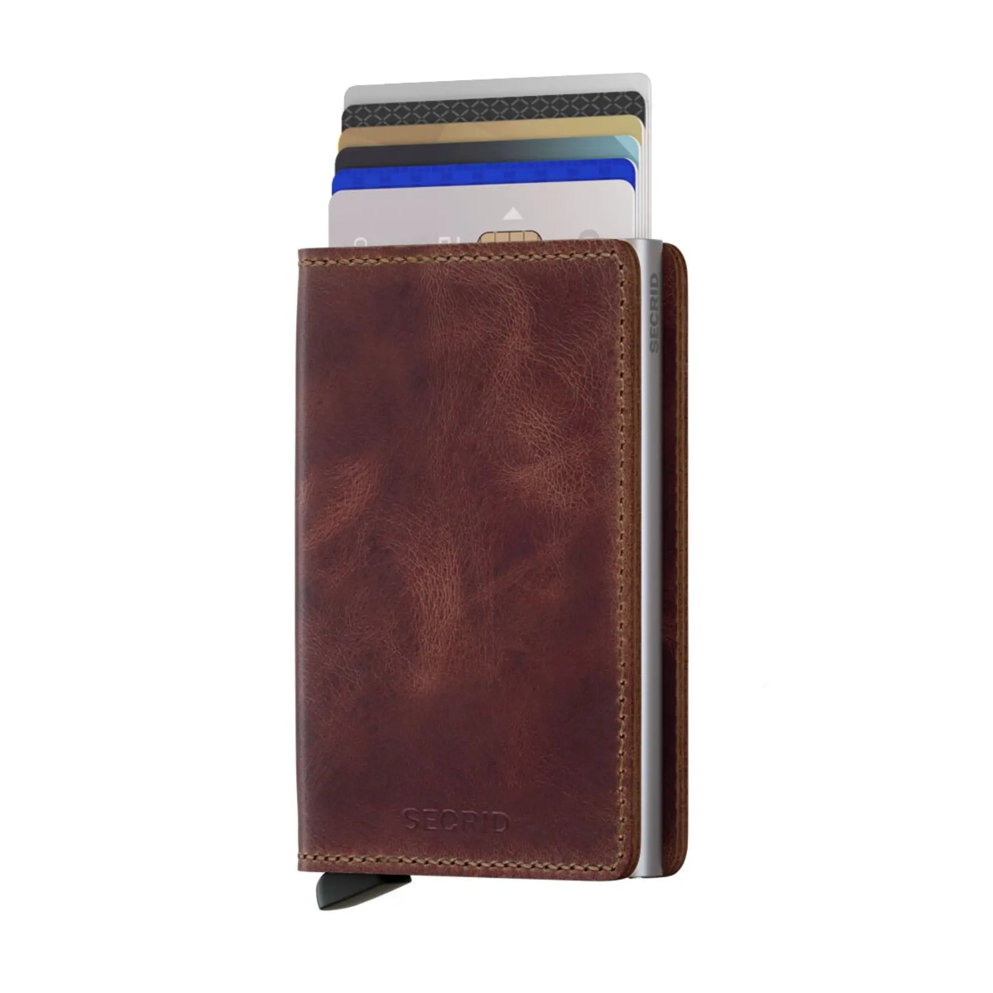 SLIMWALLET - VINTAGE BROWN