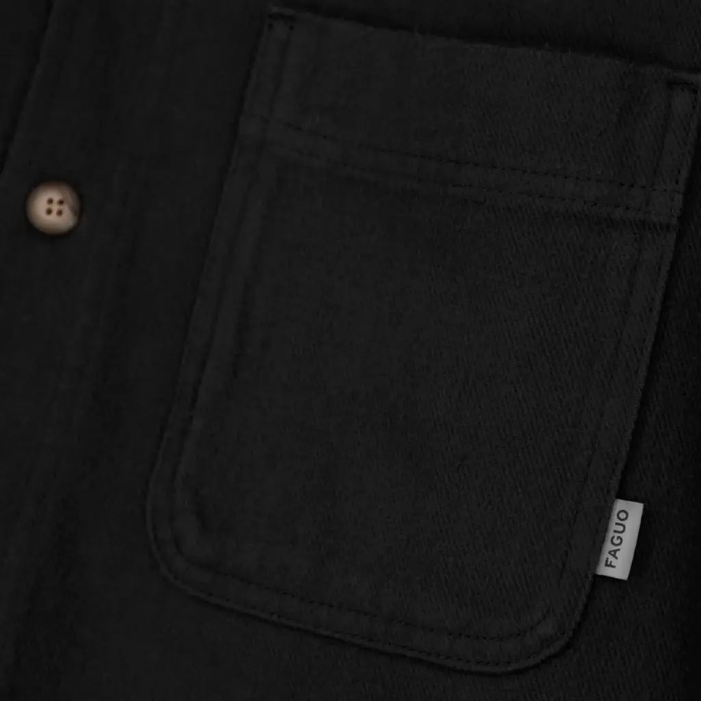 FAGUO -  SURCHEMISE CLEMONT NOIR -  Klubb