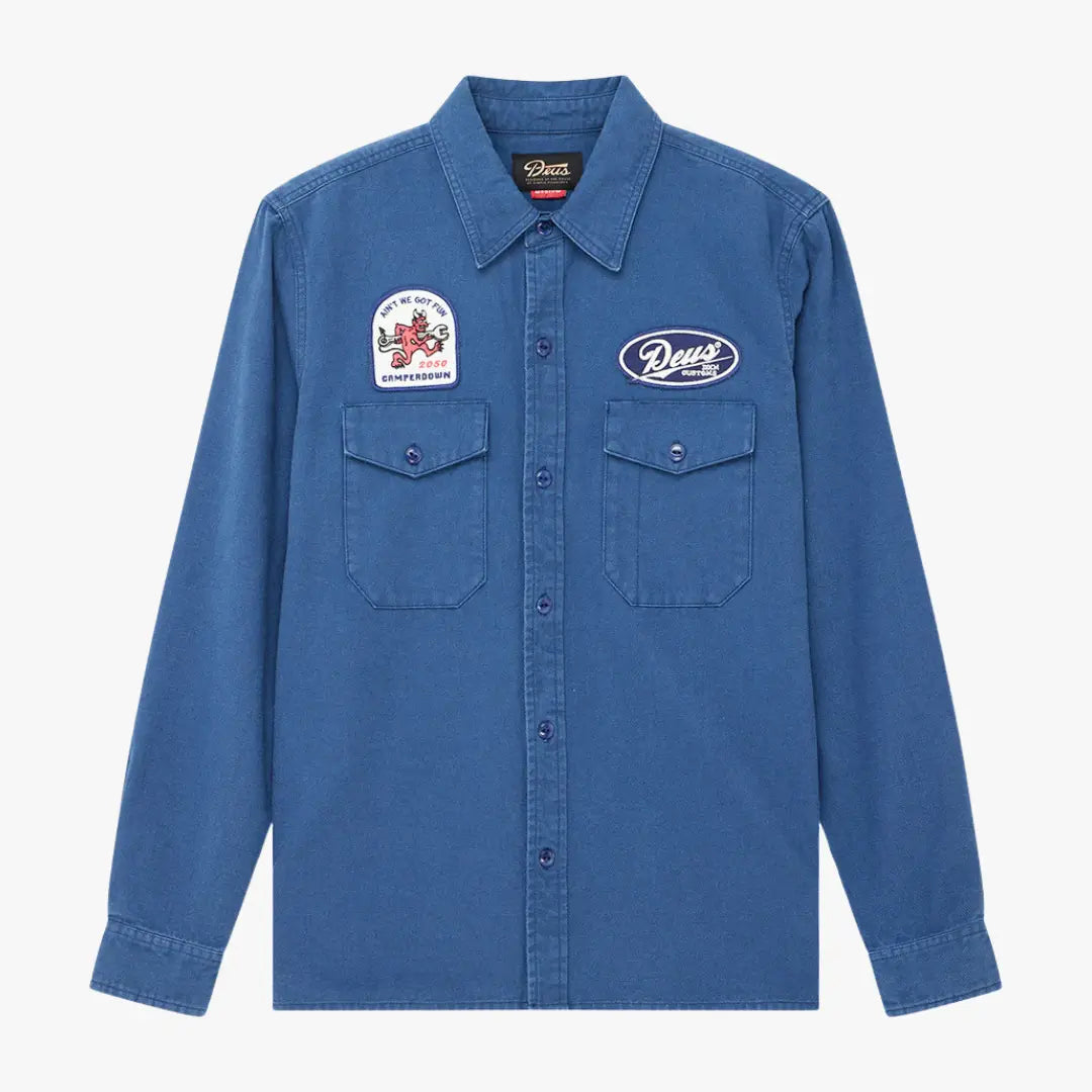 SURCHEMISE NOMAD - MECHANIC BLUE