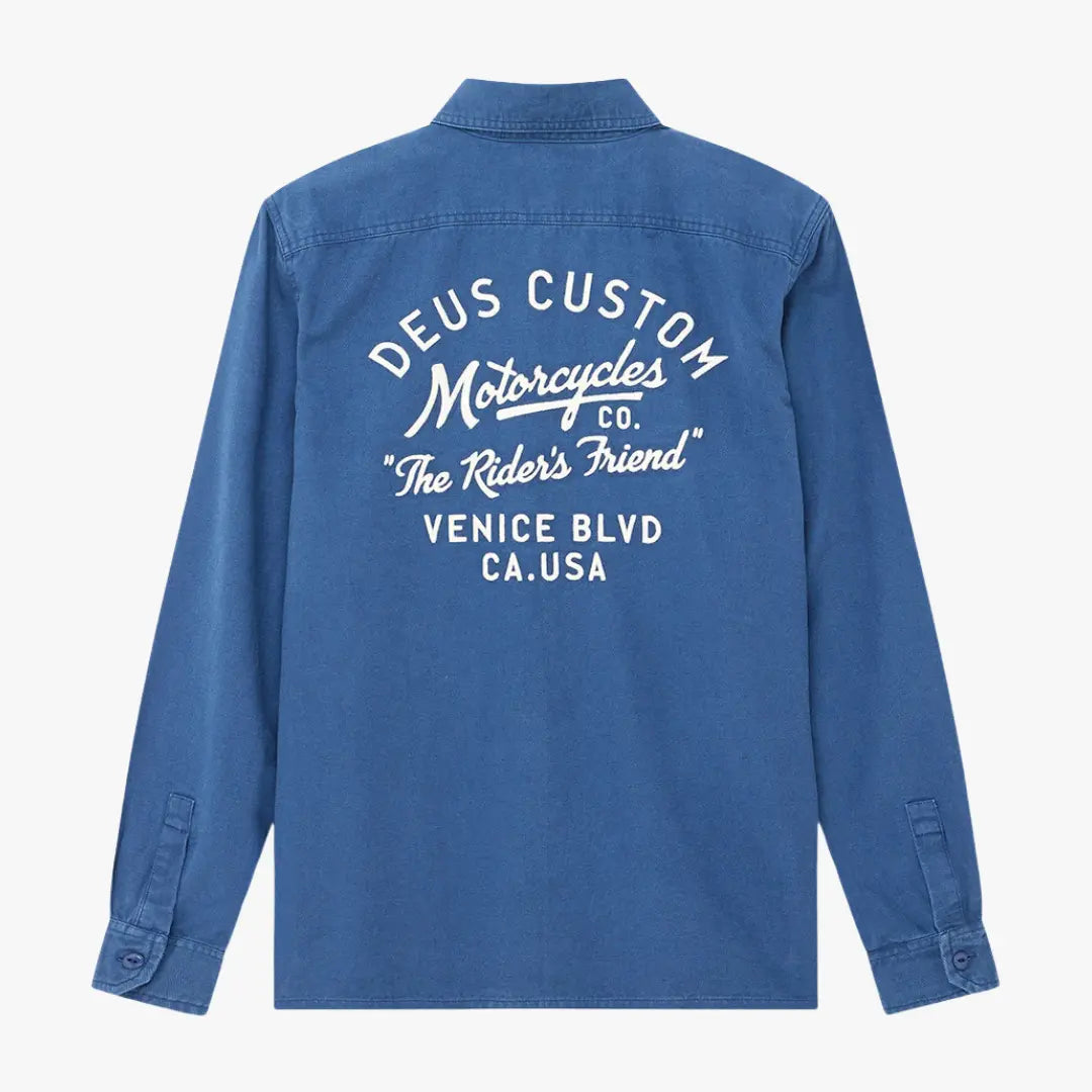 SURCHEMISE NOMAD - MECHANIC BLUE