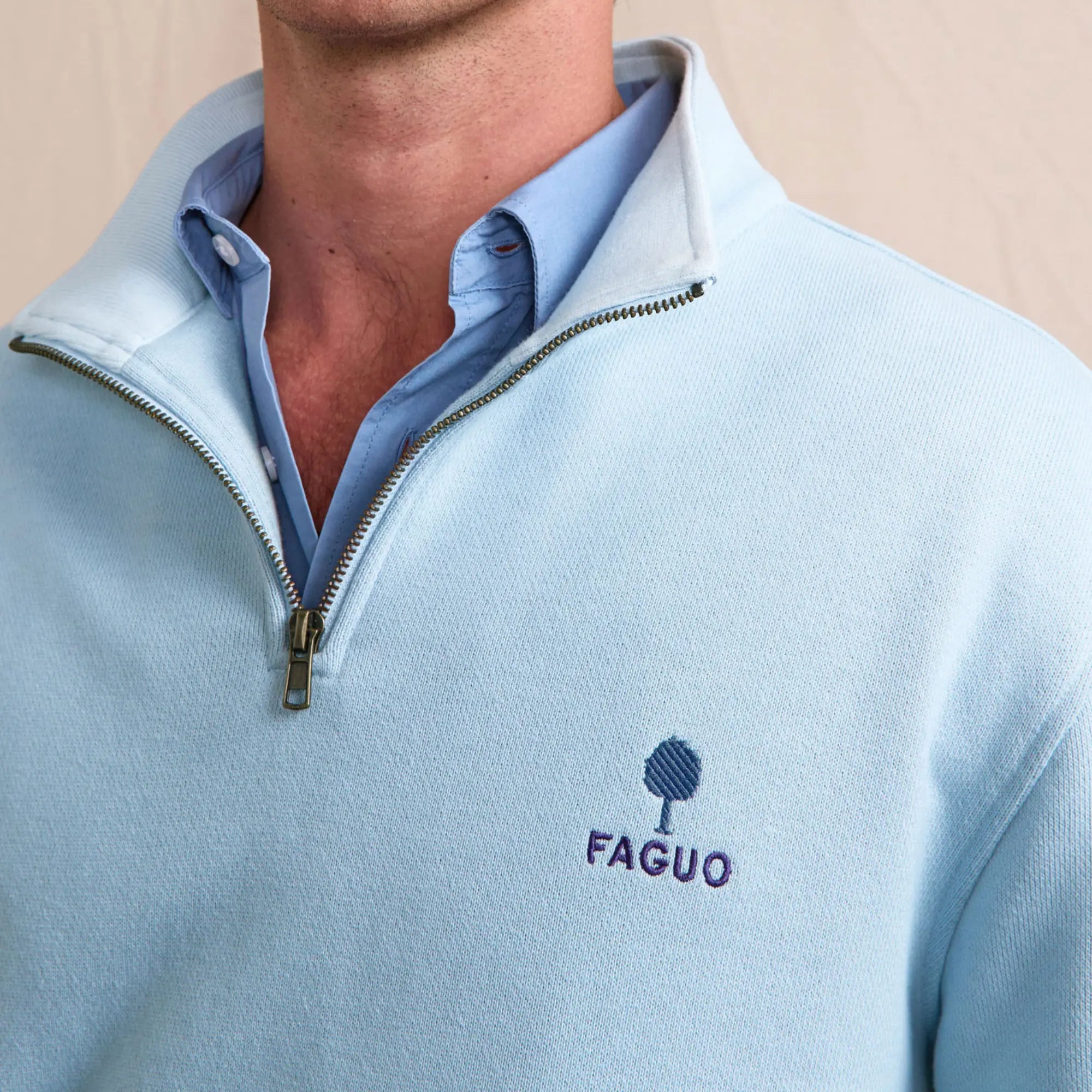 SWEAT AMBOISE BLEU CIEL