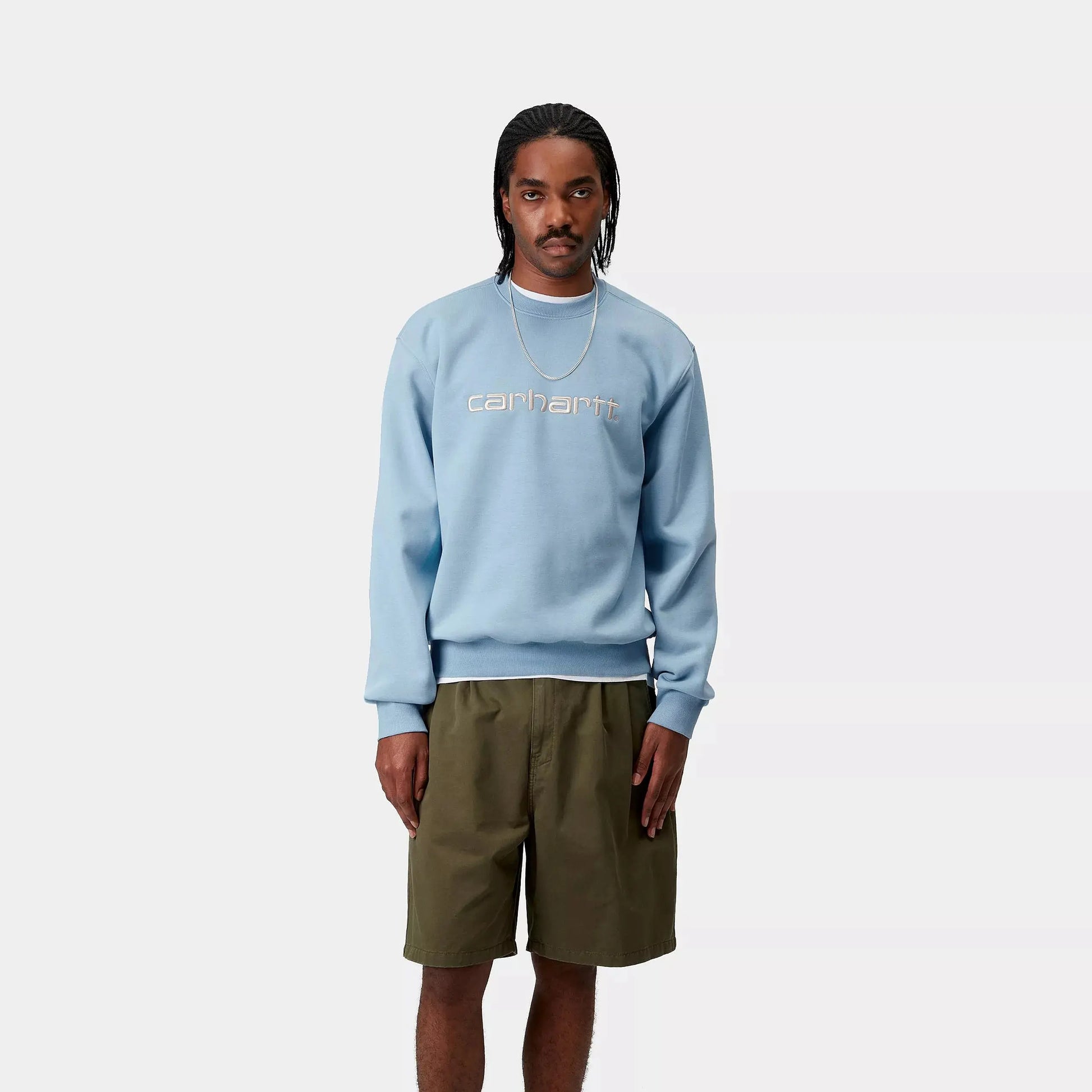 CARHARTT WIP -  SWEAT CARHARTT - BLUEBIRD -  Klubb