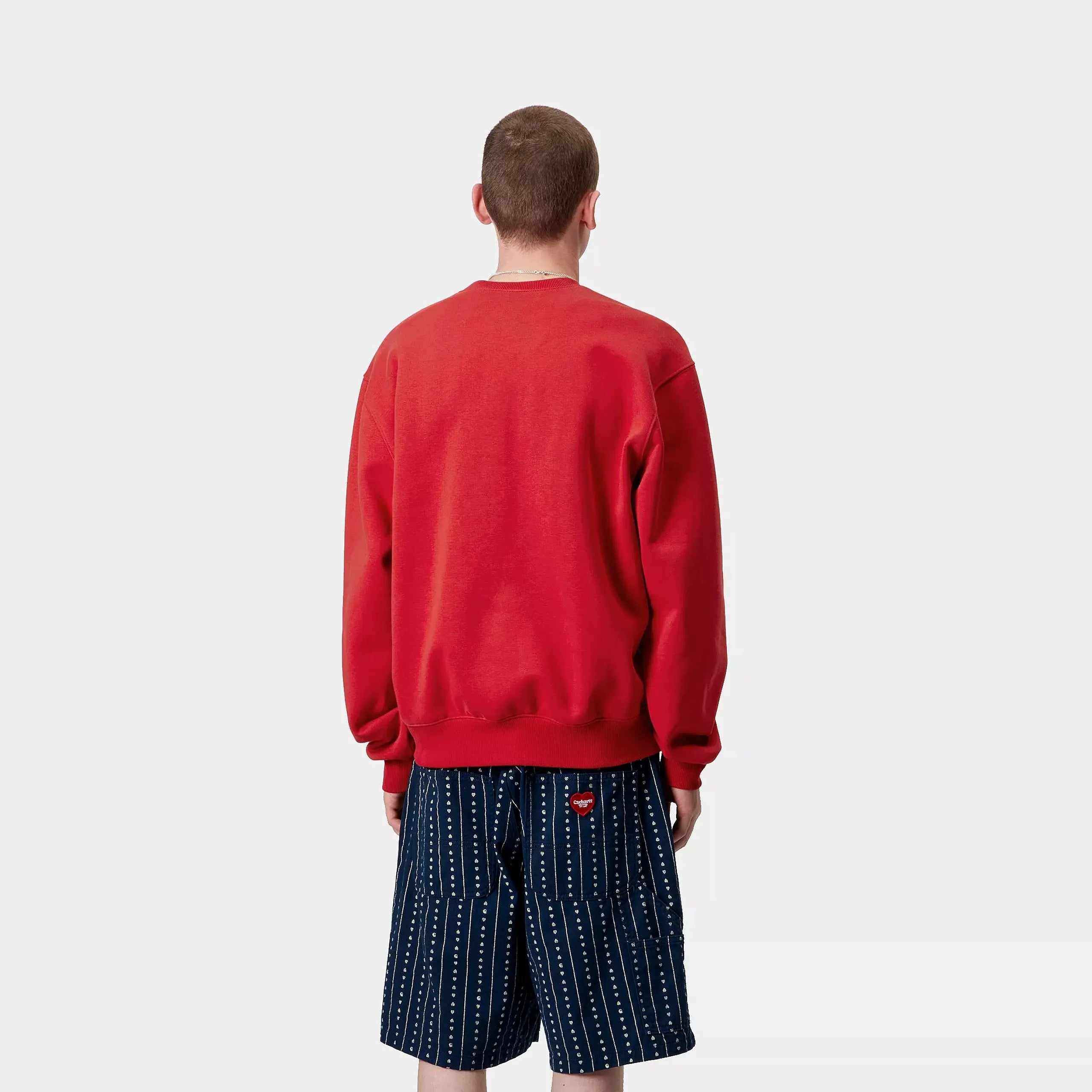 CARHARTT WIP -  SWEAT CARHARTT - CHERRY -  Klubb
