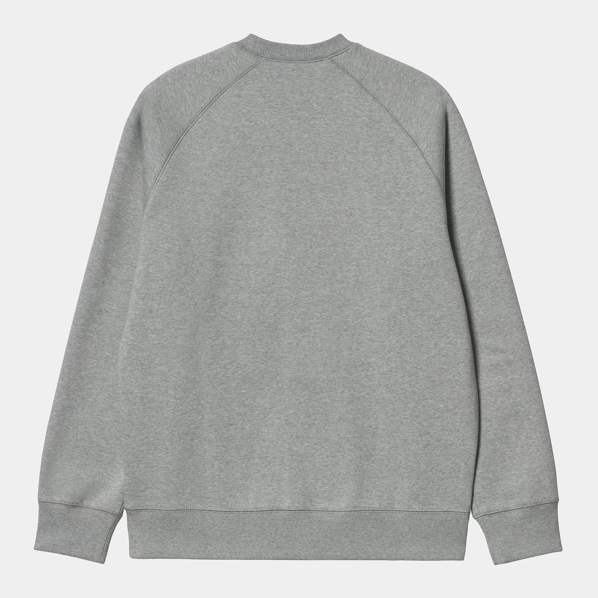CARHARTT WIP -  SWEAT CHASE GREY HEATHER -  Klubb
