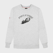SUDADERA CUELLO REDONDO ARAÑA NEGRA