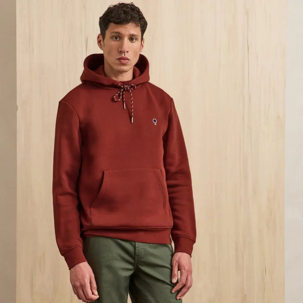 FAGUO -  SWEAT DIRAC - BORDEAUX -  Klubb