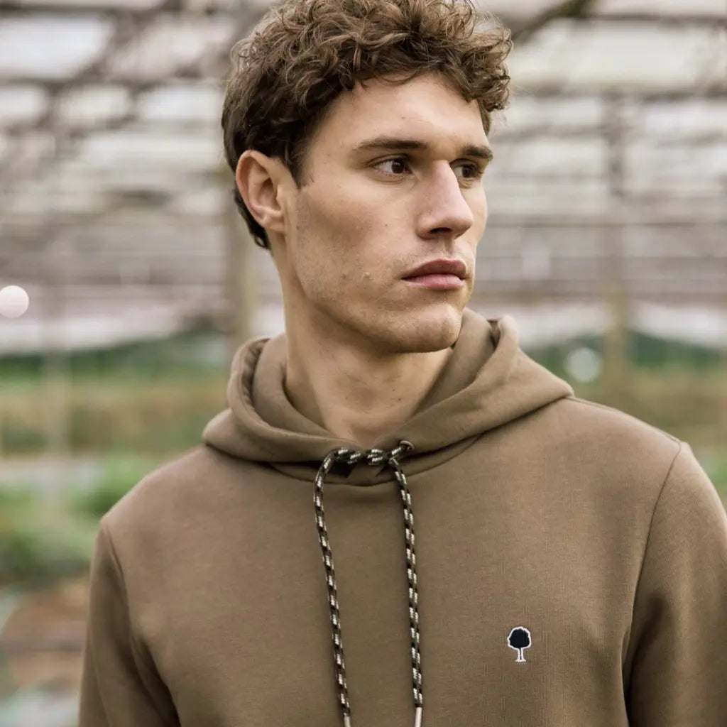 FAGUO -  SWEAT DIRAC - MARRON -  Klubb