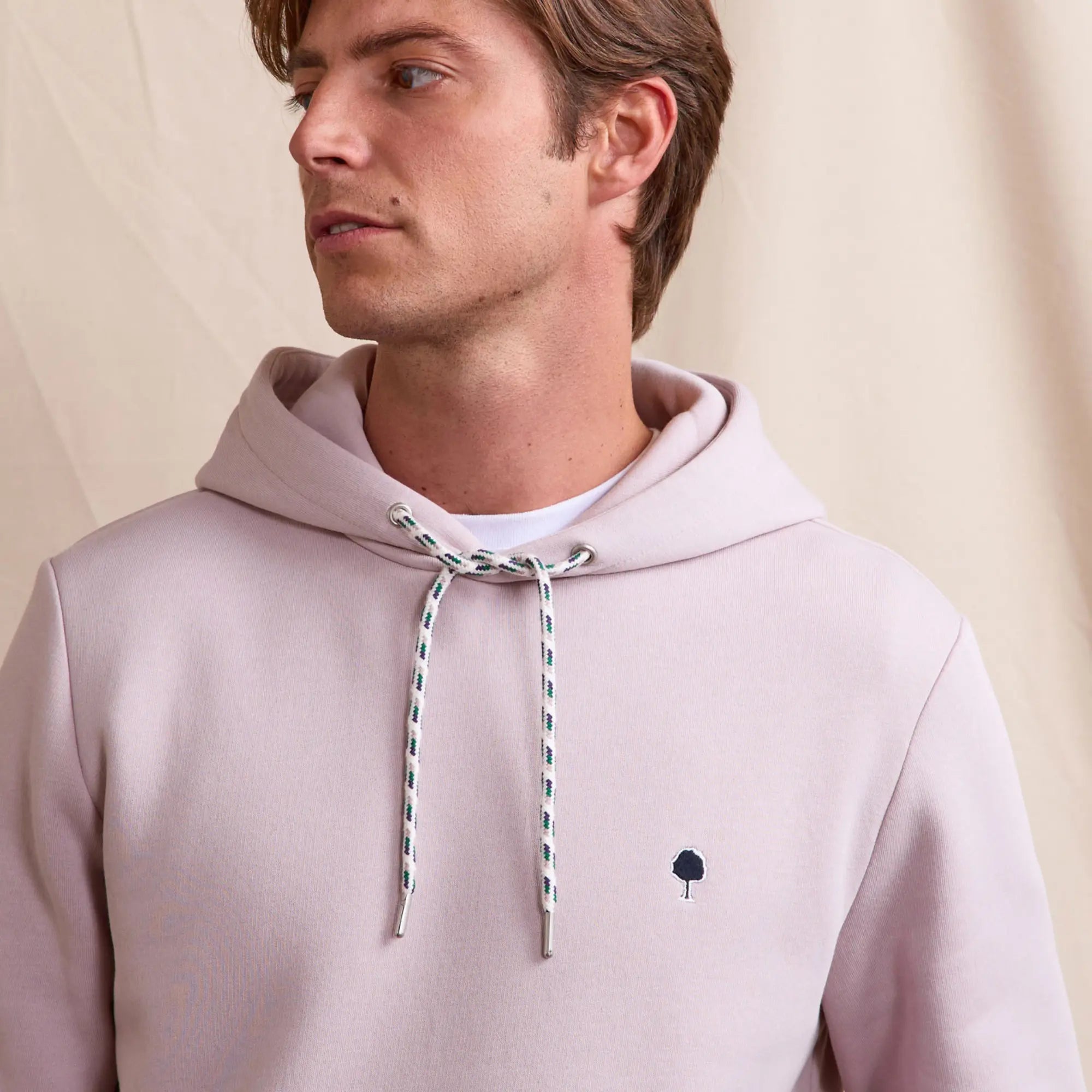 SWEAT DIRAC - ROSE GRISÉ