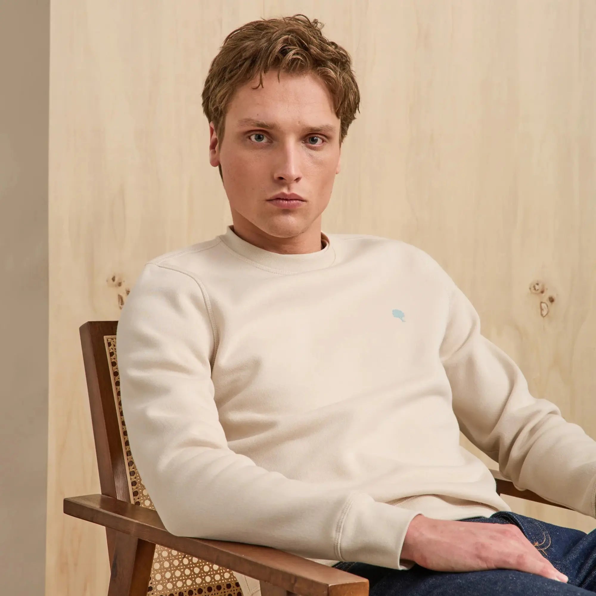 SWEAT DONZY - BEIGE FONCÉ