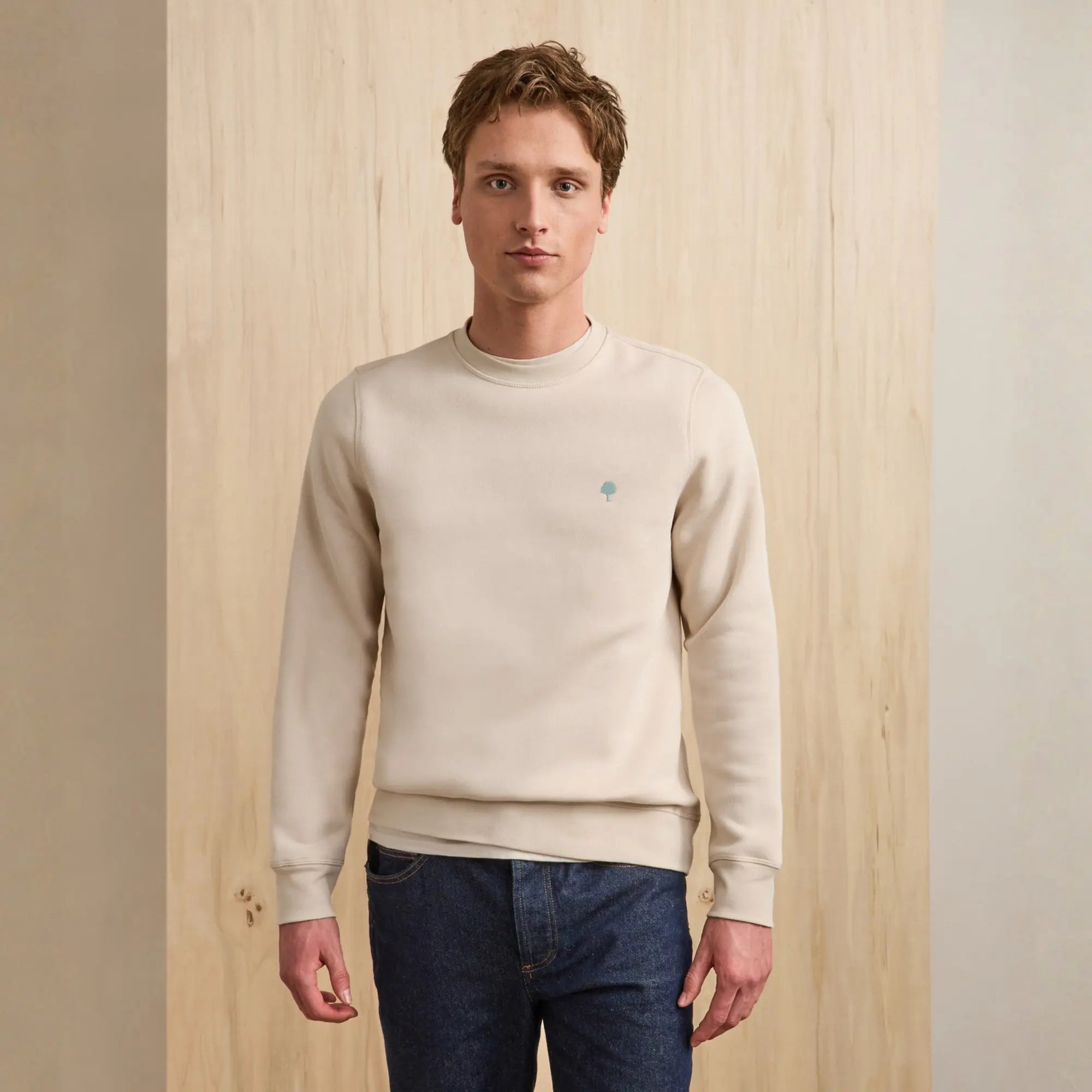 SWEAT DONZY - BEIGE FONCÉ