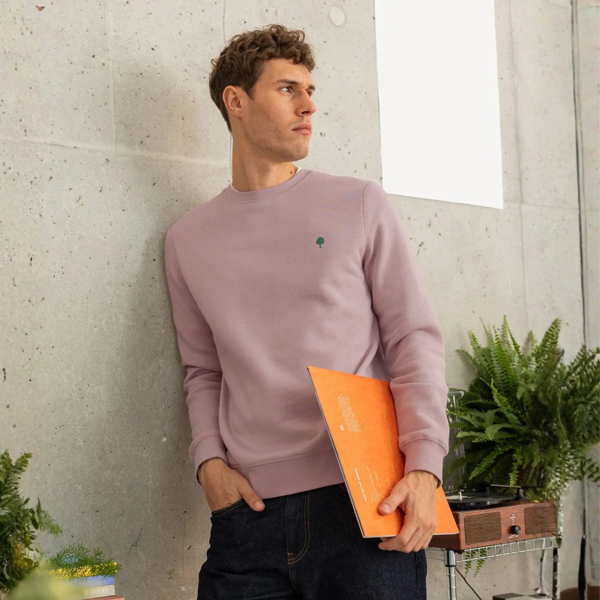 SWEAT DONZY - ROSE GRISÉ