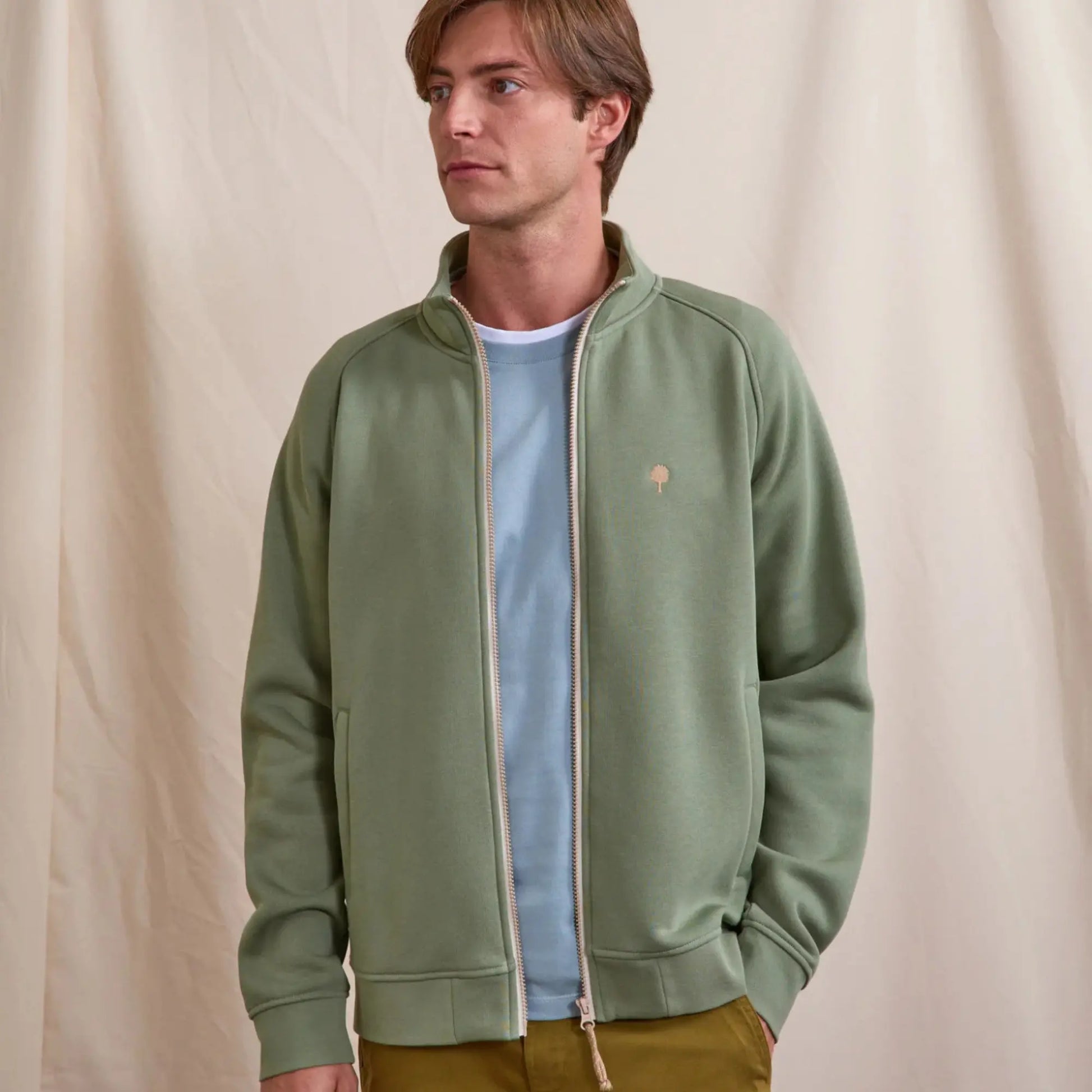 FAGUO -  SWEAT HORTE - KAKI -  Klubb