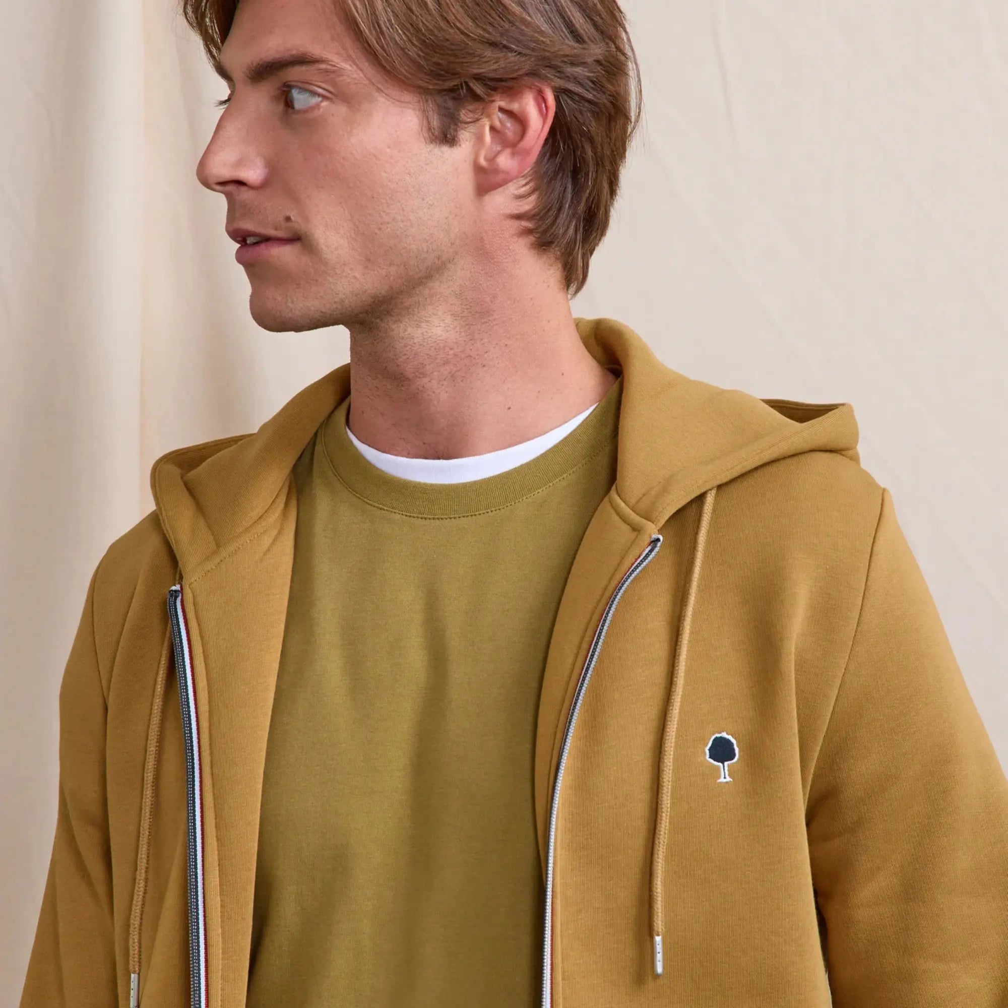 FAGUO -  SWEAT MESNIL - CAMEL -  Klubb