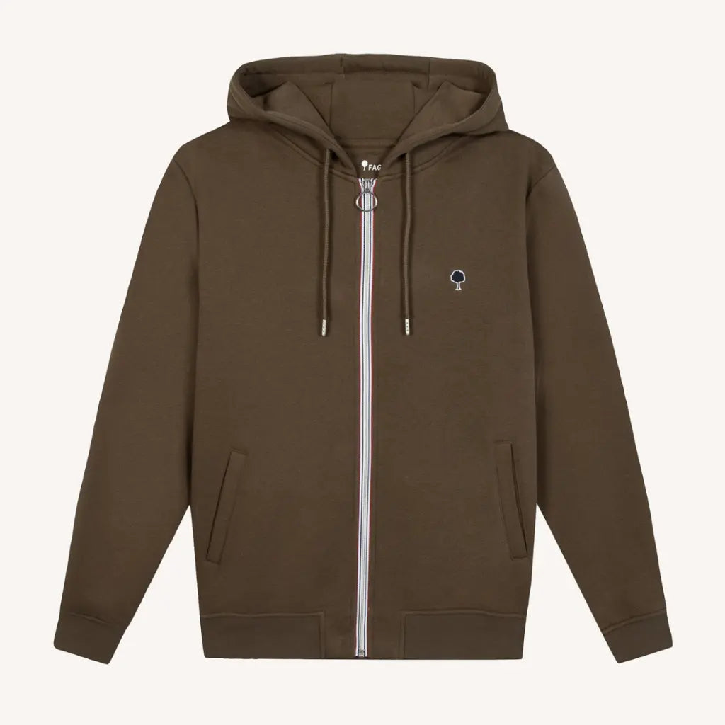 FAGUO -  SWEAT MESNIL - MARRON -  Klubb