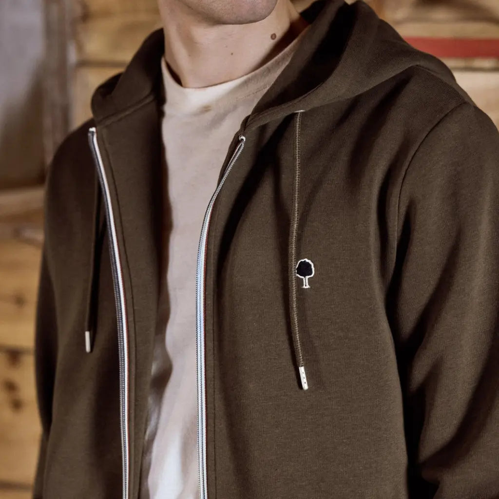 FAGUO -  SWEAT MESNIL - MARRON -  Klubb