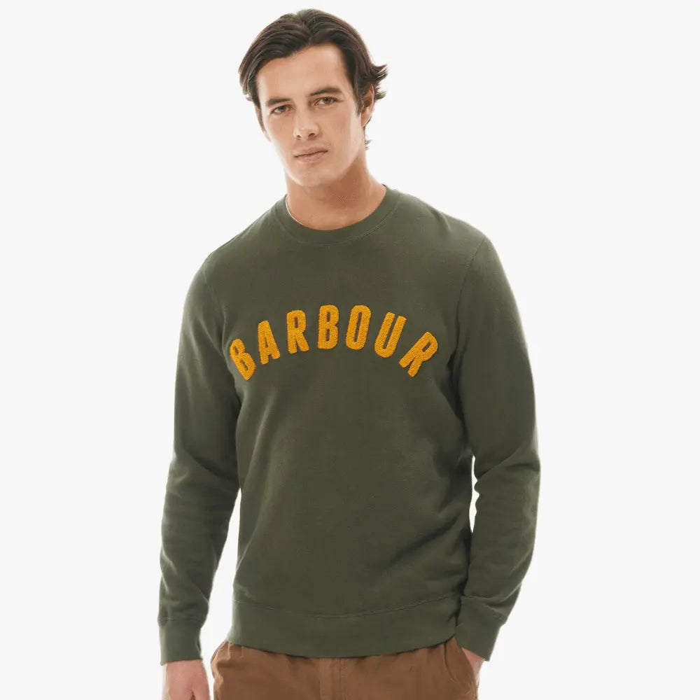 BARBOUR PREP LOGO BLACK