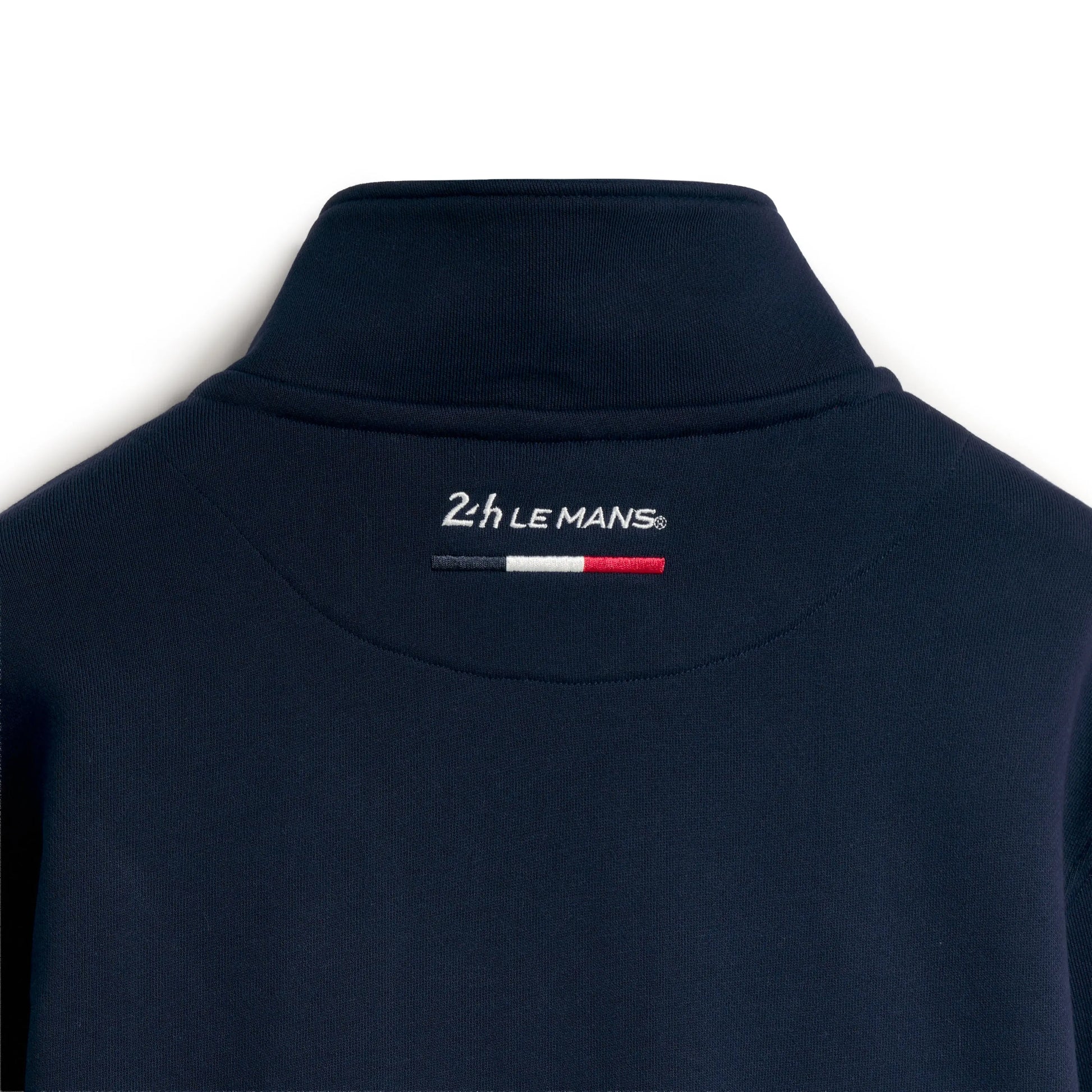 Sweat Kappa Andretto 24H Le Mans bleu — vue rapprochée col