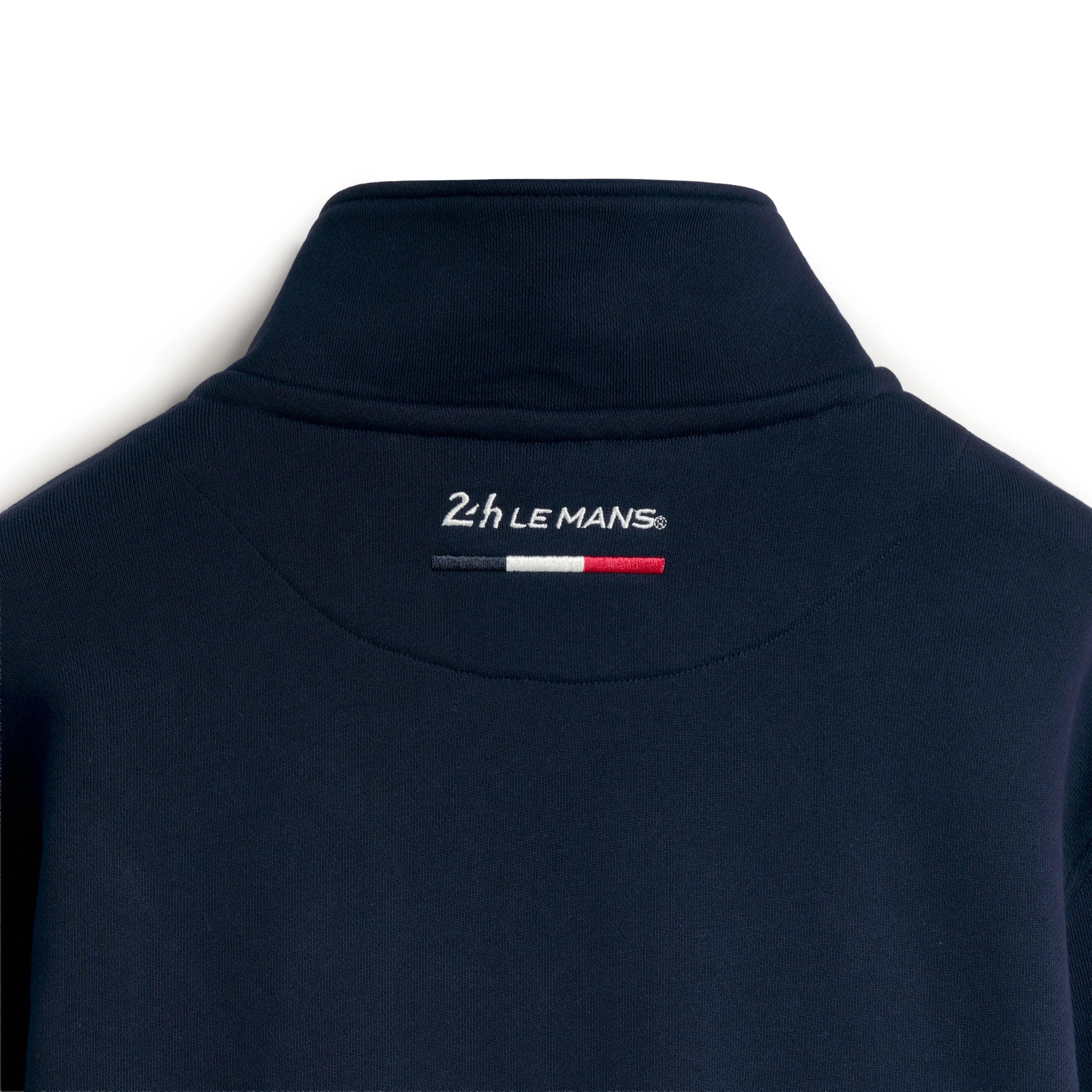 Sweat Kappa Andretto 24H Le Mans bleu — vue rapprochée col
