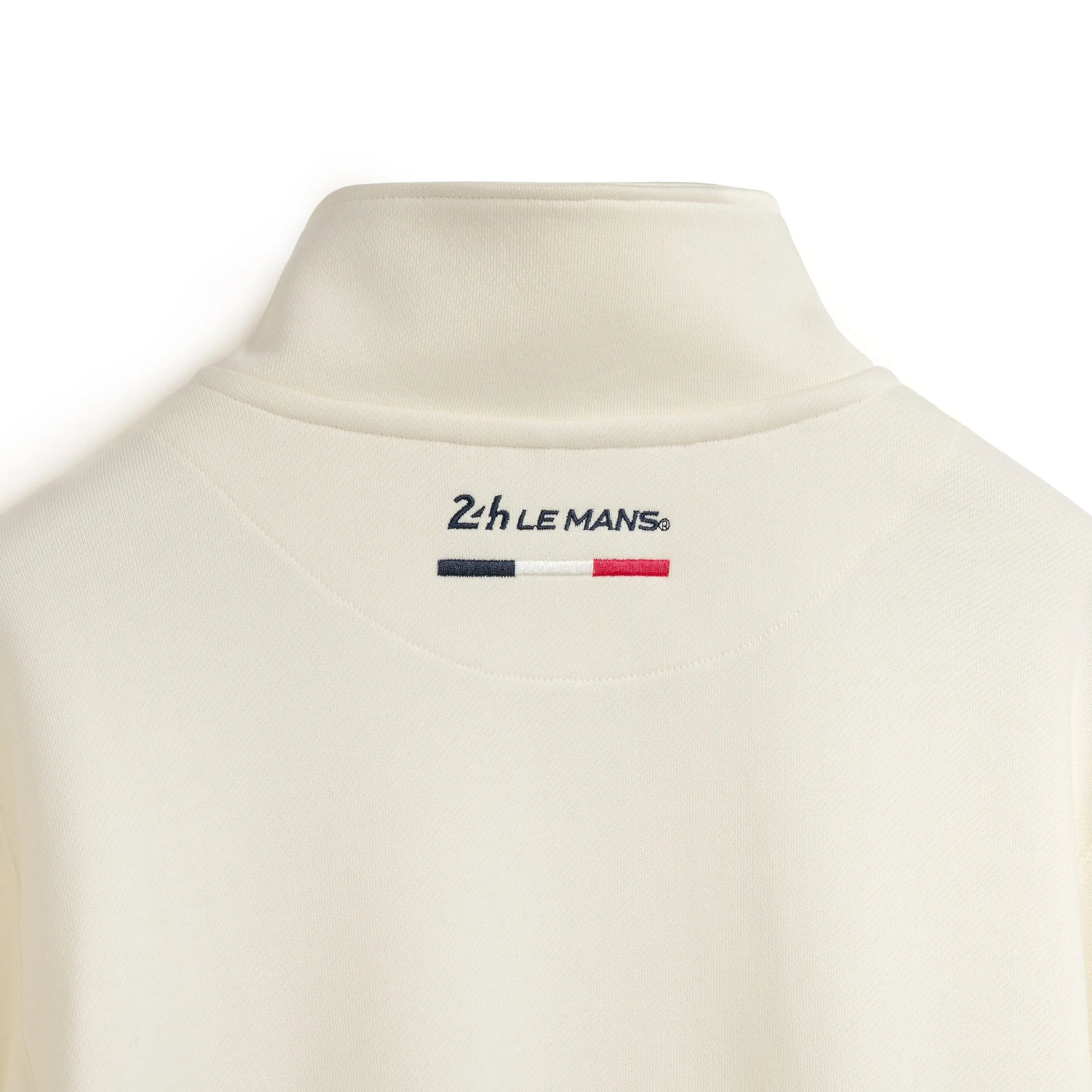 Sweat Kappa Mosso 24H Le Mans beige — vue rapprochée col