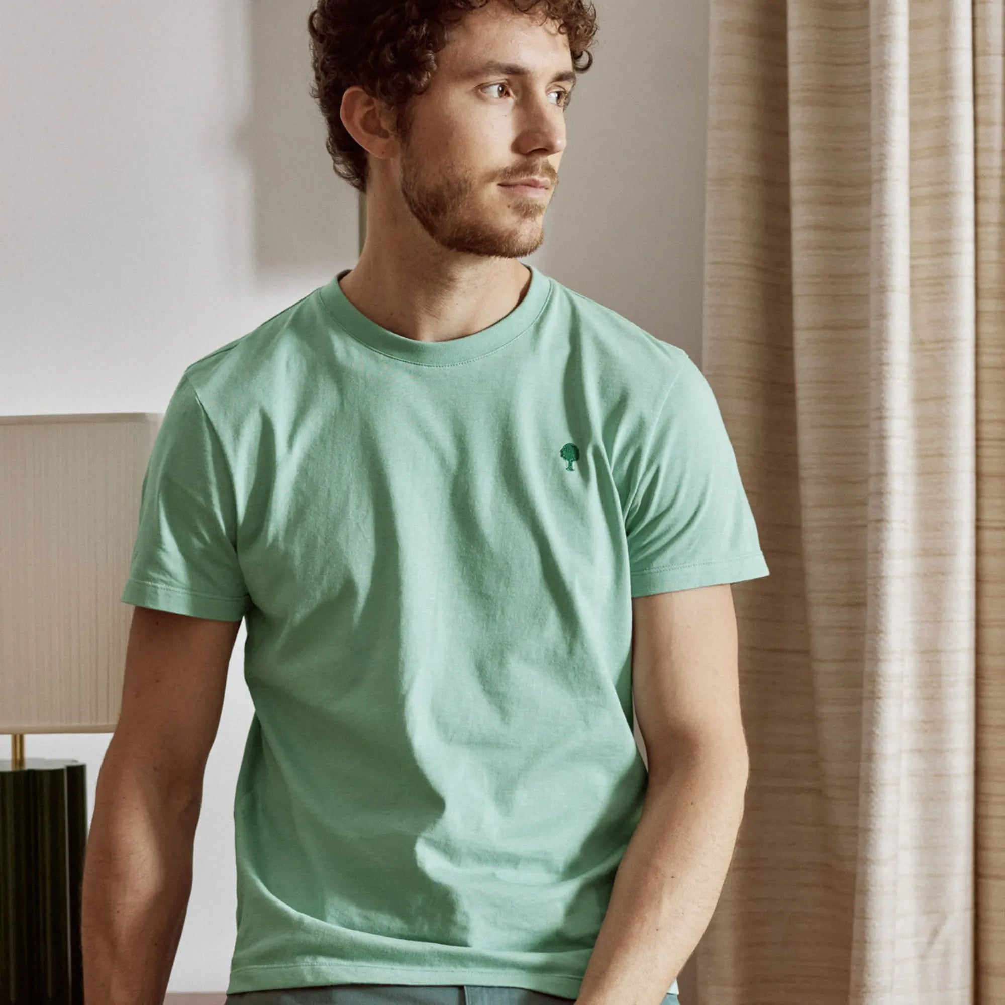 T-SHIRT ARCY BLEU VERT