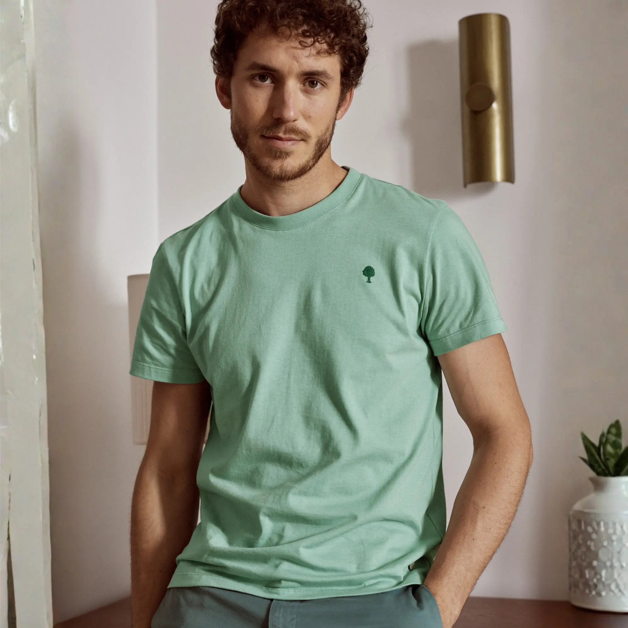 T-SHIRT ARCY BLEU VERT