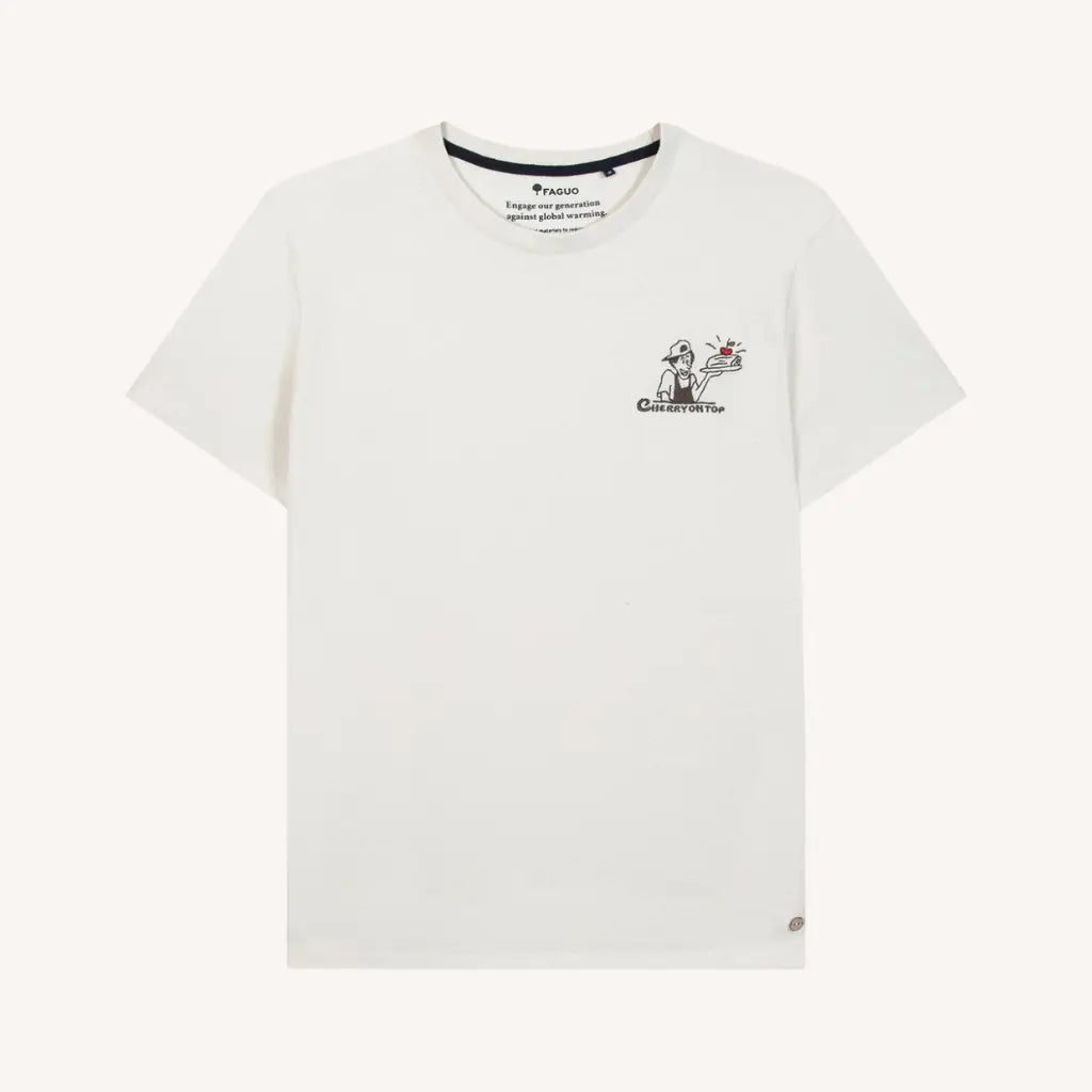 FAGUO -  T-SHIRT ARCY BRODERIE -  Klubb