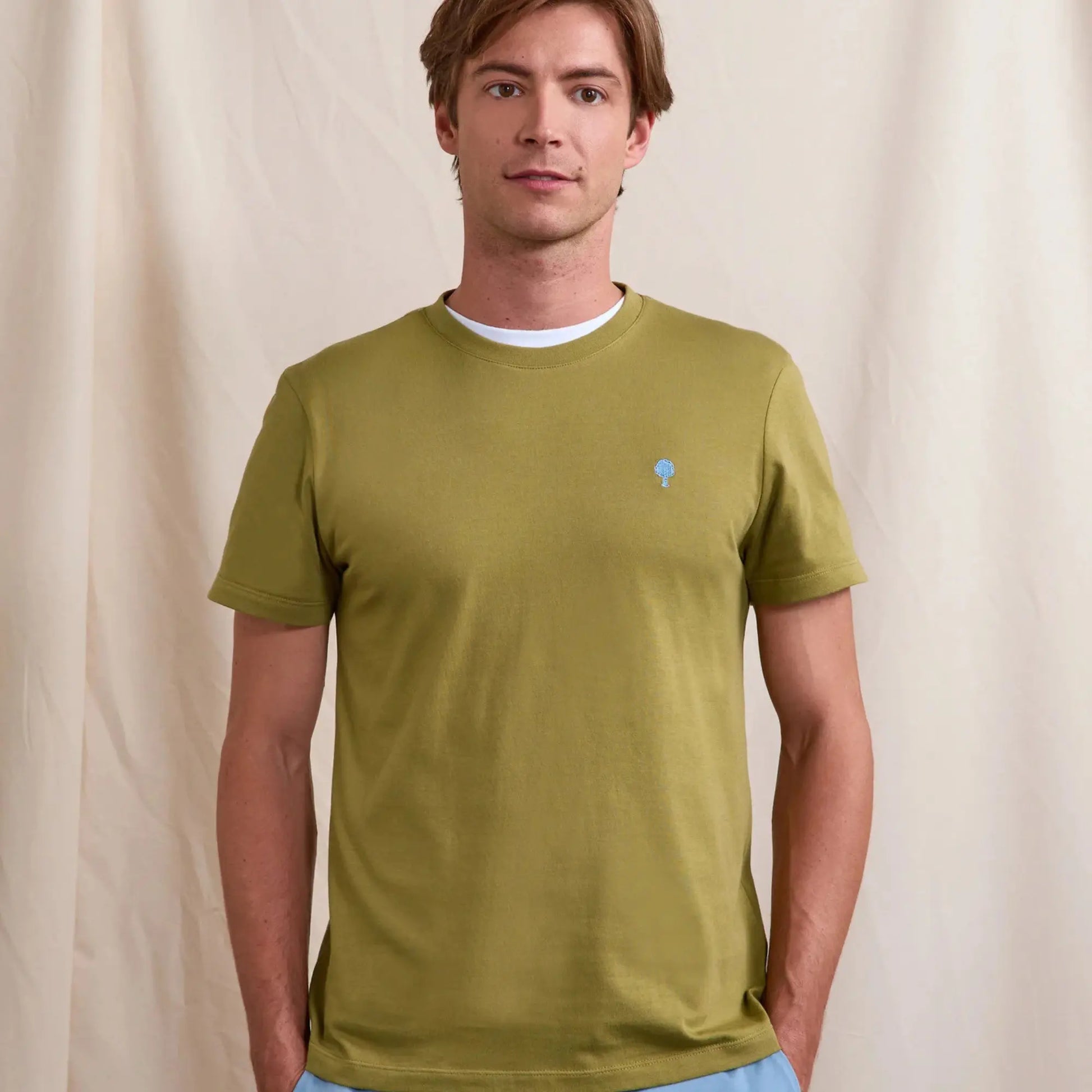 T-shirt Arcy Kaki - Faguo - détail 2