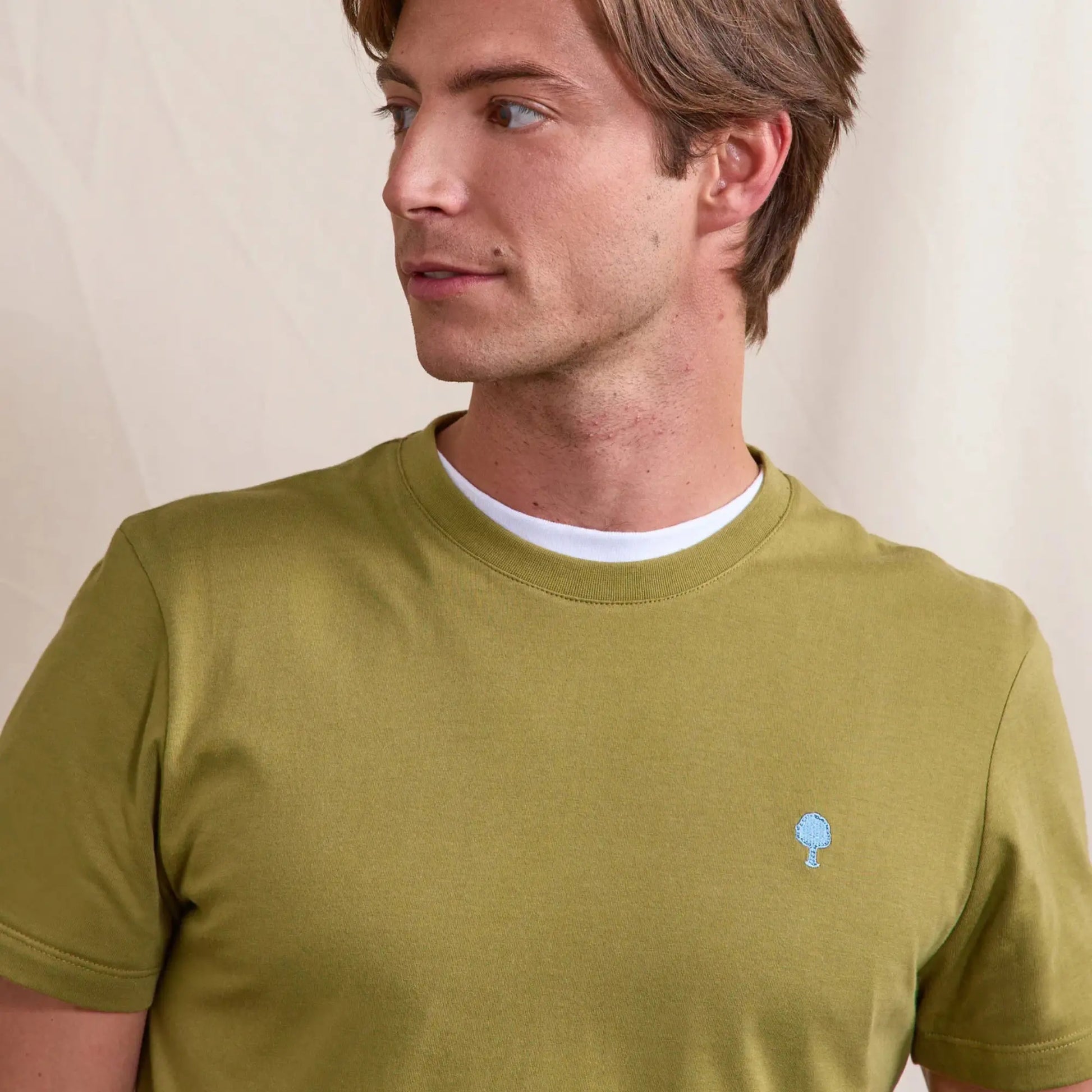 T-shirt Arcy Kaki - Faguo - détail 3