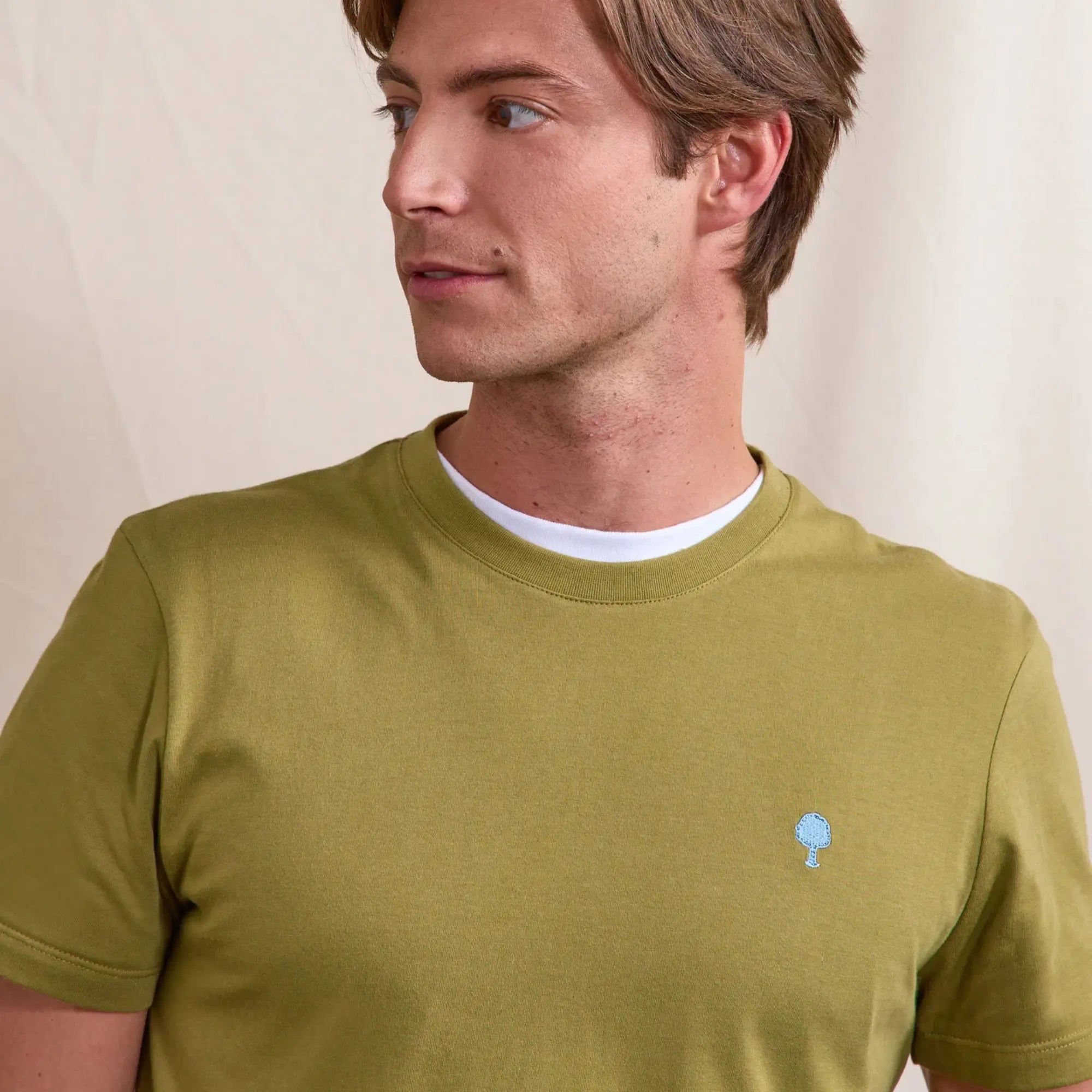 T-shirt Arcy Kaki - Faguo - détail 3