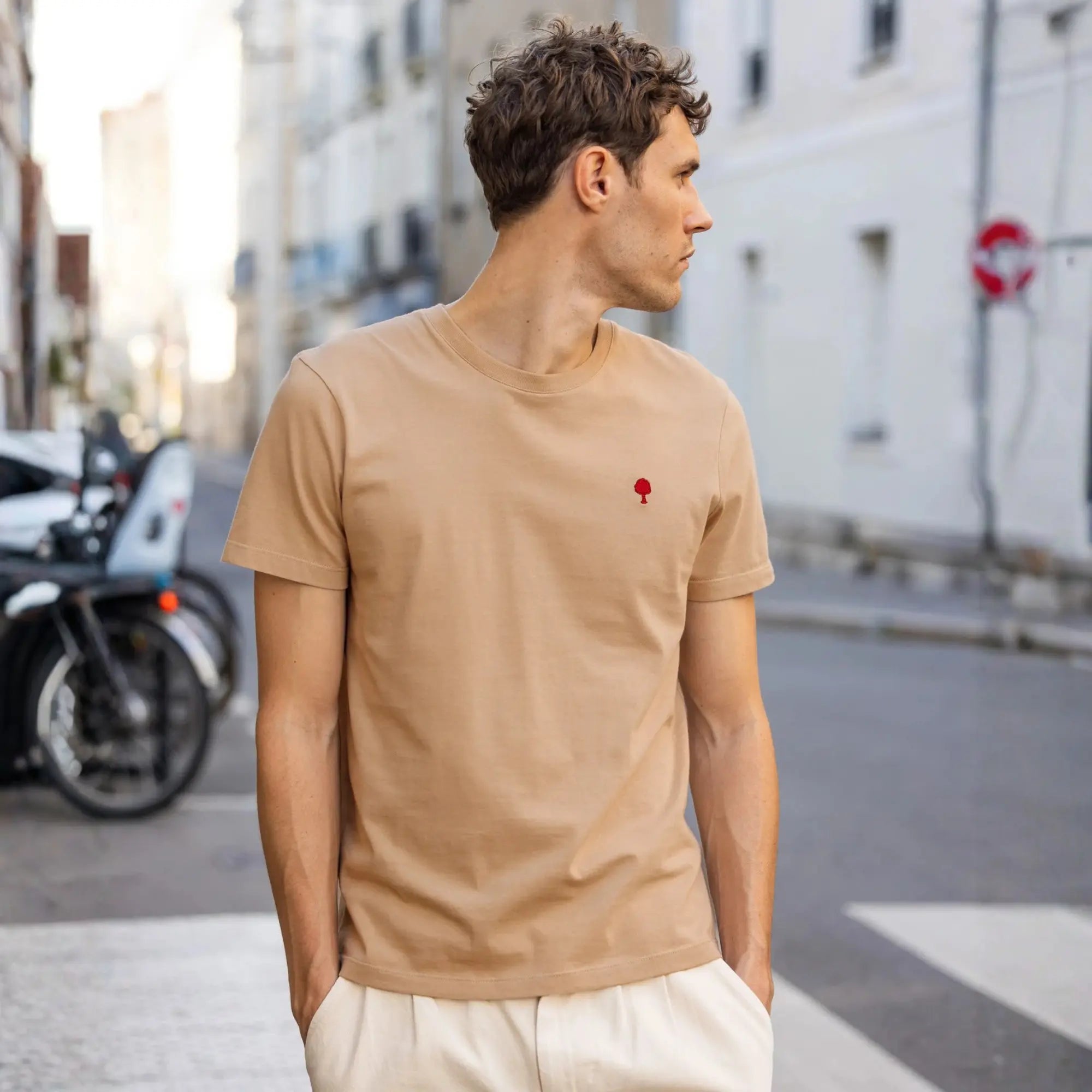 T-SHIRT ARCY TAUPE