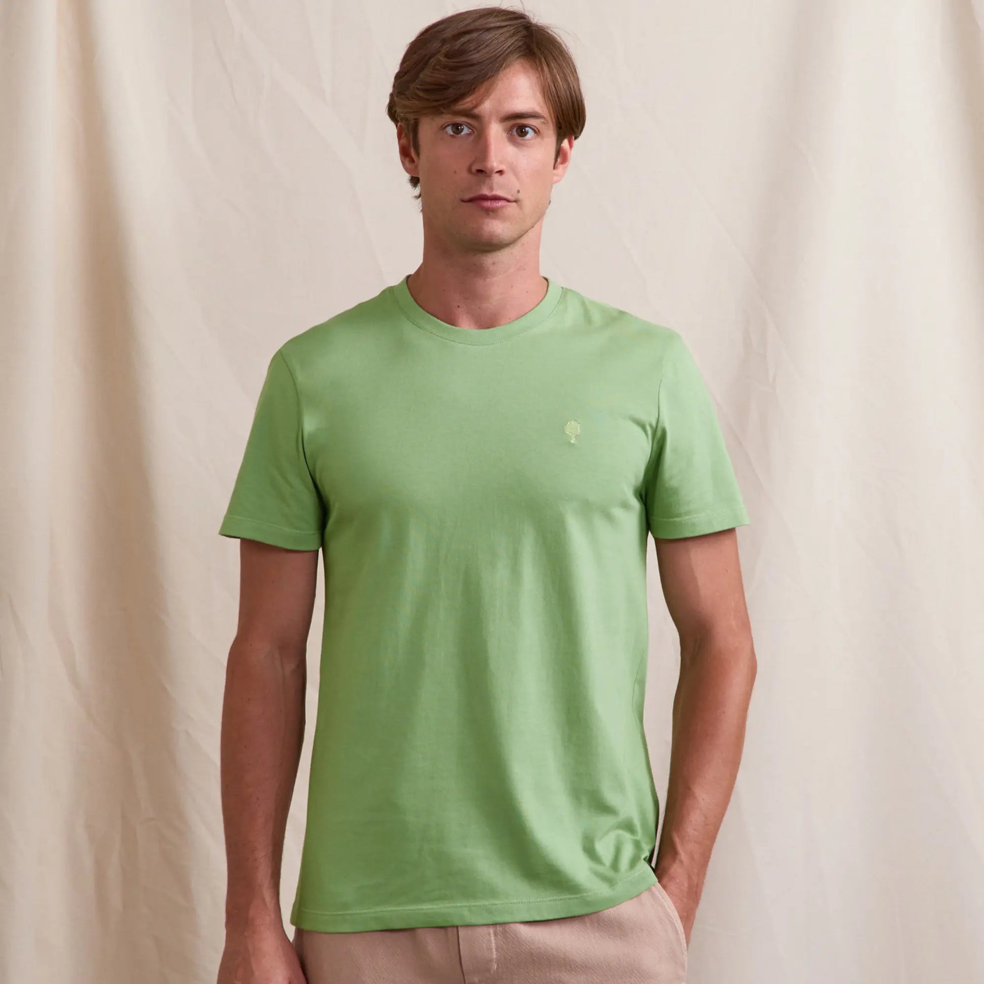 T-shirt Arcy Vert - Faguo - détail 2