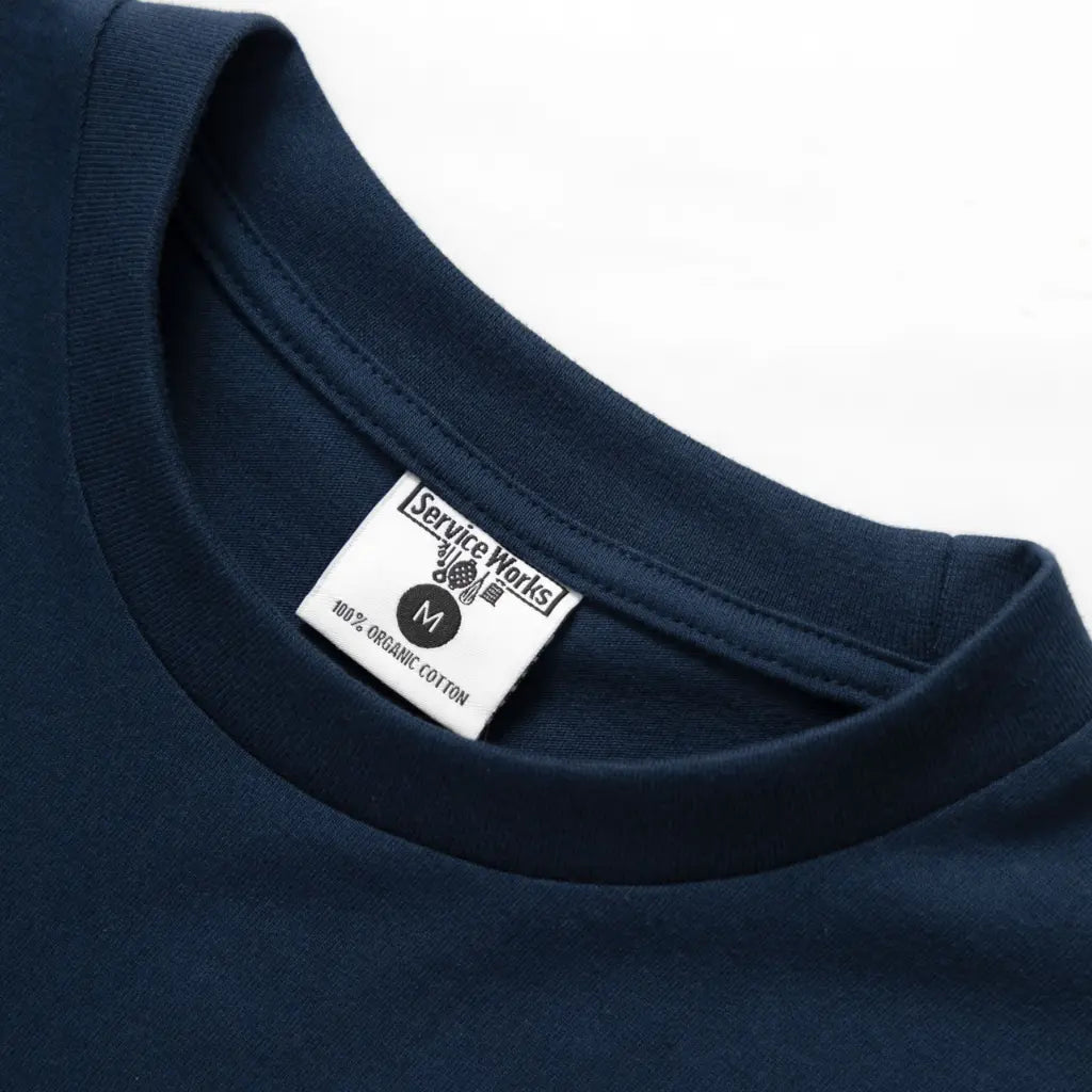 SERVICE WORKS -  T-SHIRT BAR KITCHEN NAVY -  Klubb