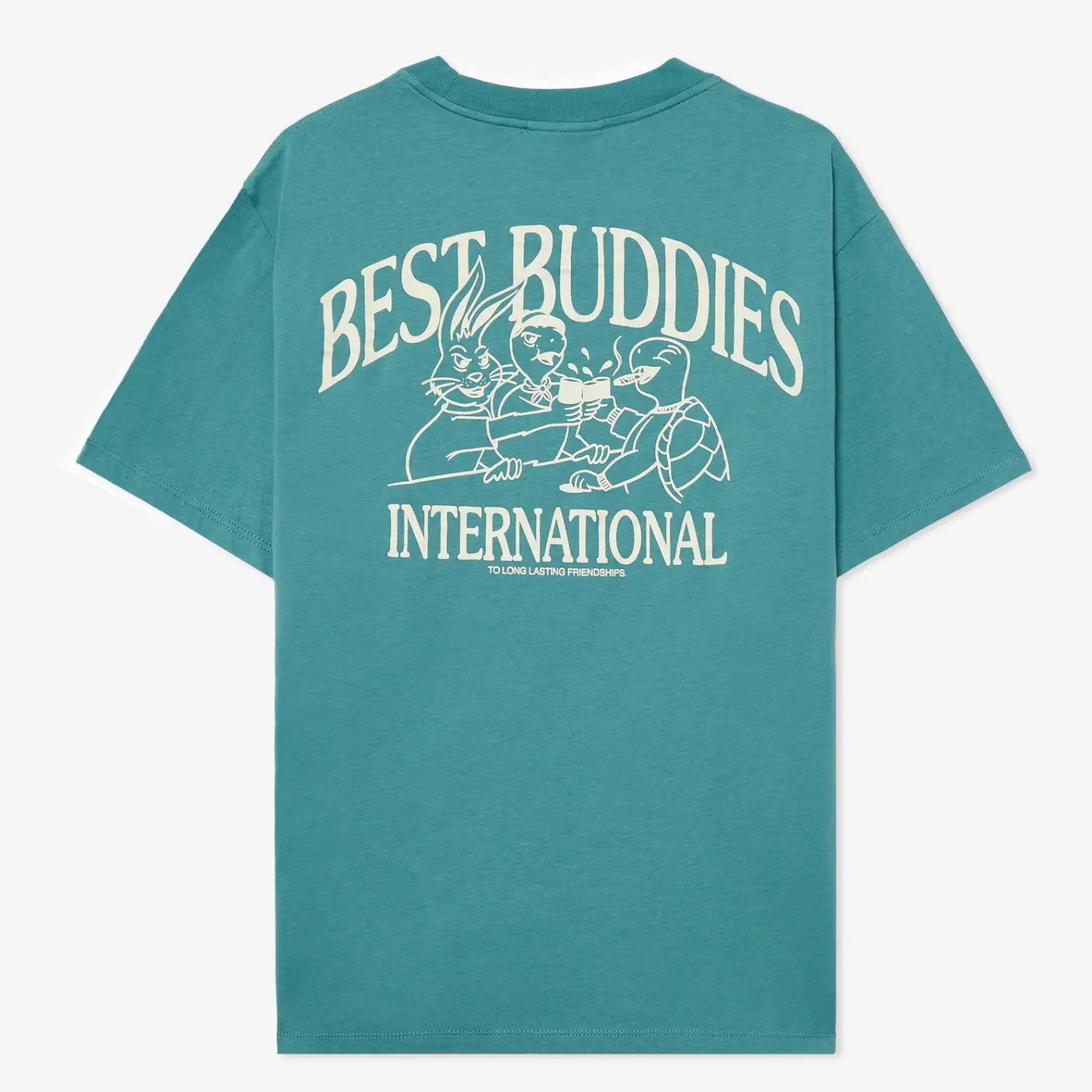 T-SHIRT BEST BUDDIES - VERT POMPEII BRAND -  Klubb