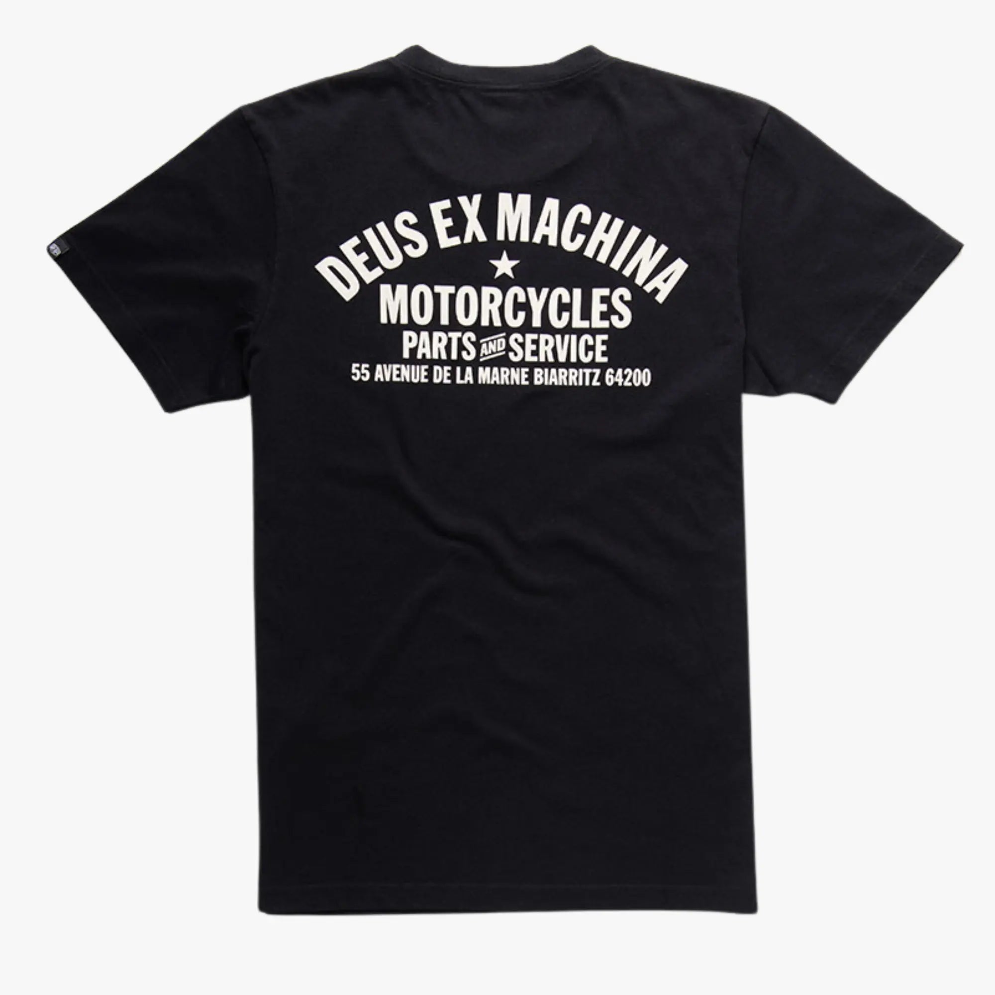 T-SHIRT BIARRITZ ADRESS BLACK